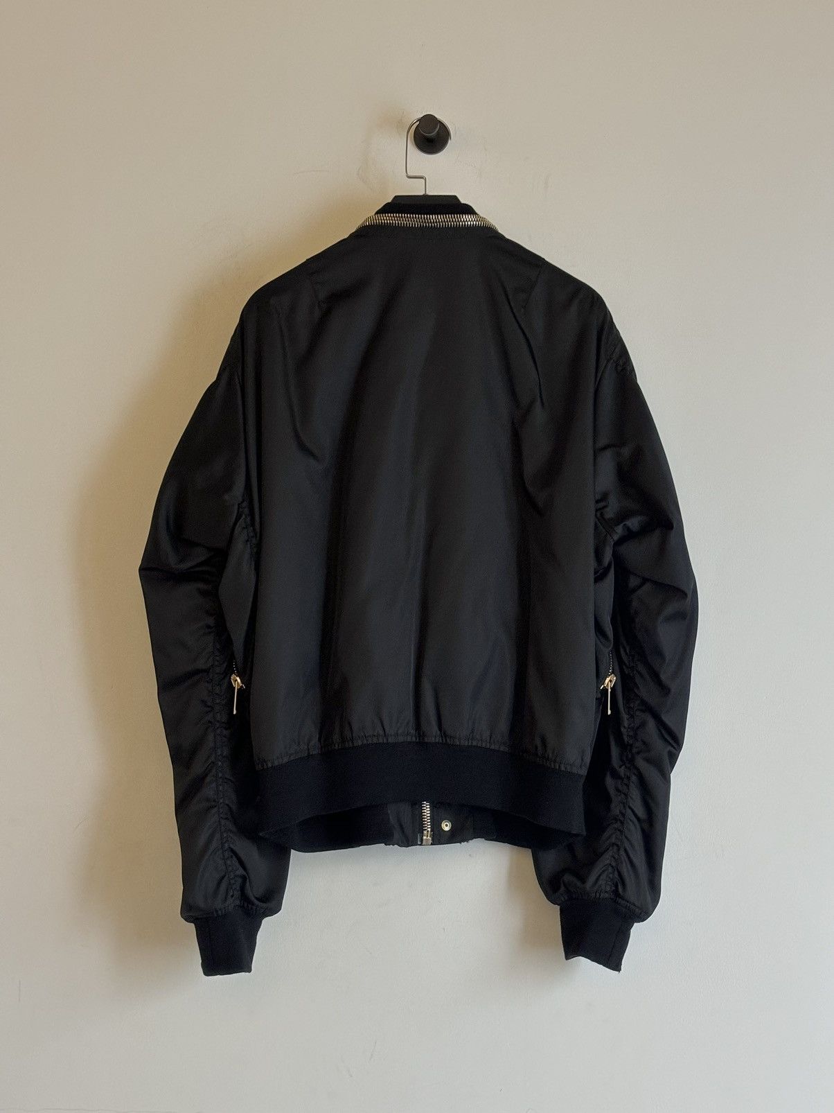 Alexander McQueen Alexander McQueen | AW2014 Black and Gold Bomber Jacket Size US M / EU 48-50 / 2 - 4 Thumbnail