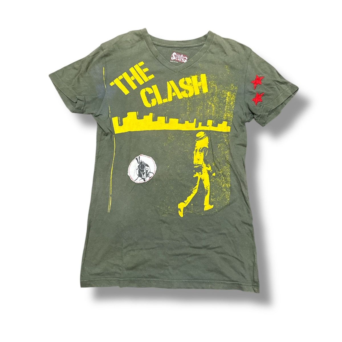 Band Tees THE CLASH STUDED TSHIRT Size US M / EU 48-50 / 2 - 1 Thumbnail
