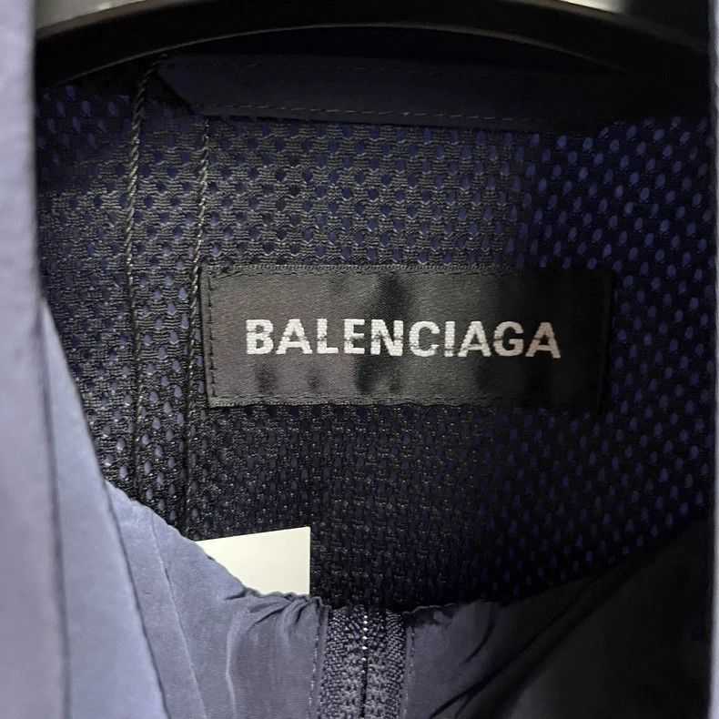 Balenciaga Balenciaga Logo Zip-Up Long Sleeve Jacket-2506 Size US L / EU 52-54 / 3 - 2 Thumbnail