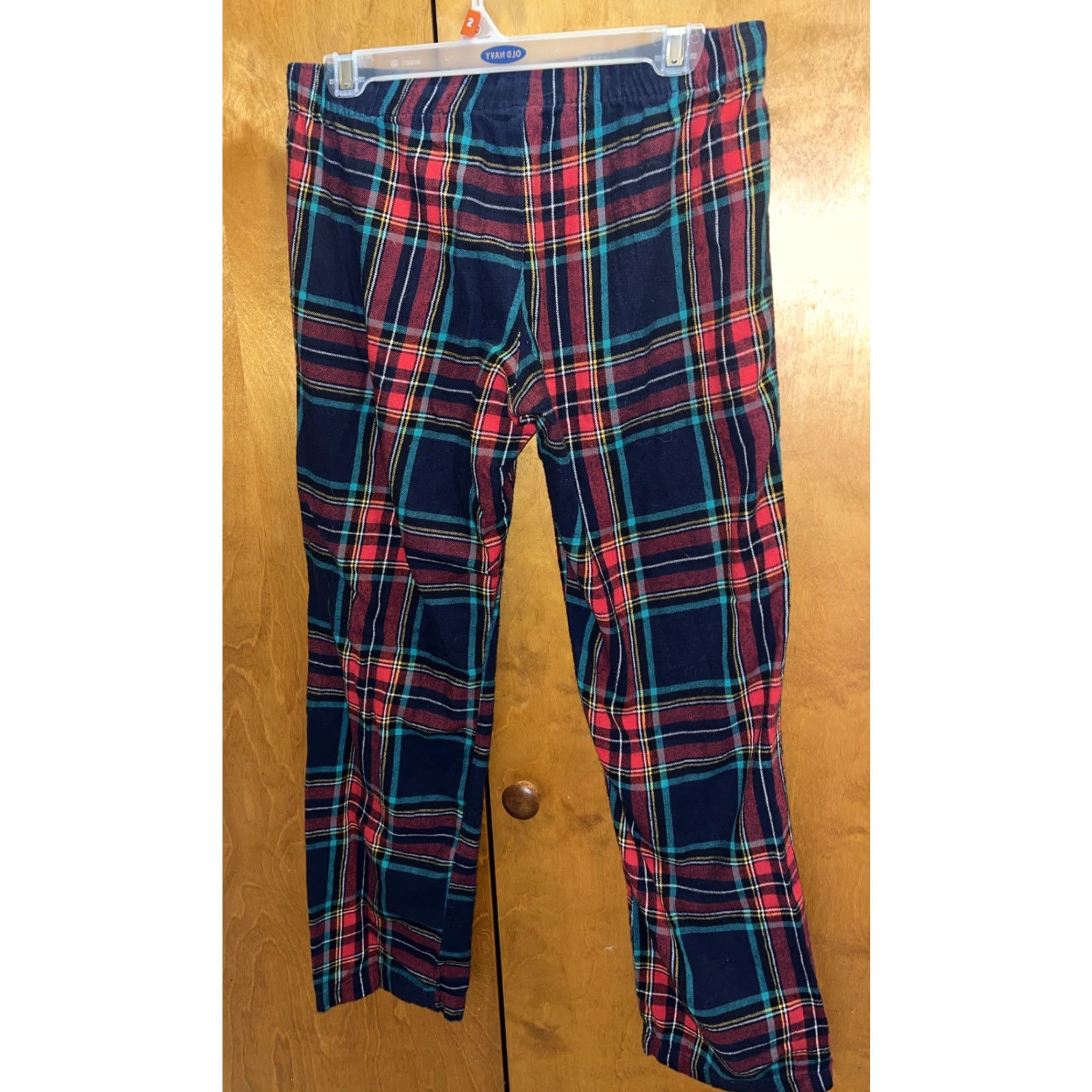 Old Navy Old Navy Women's Holiday Plaid Flannel Pajama Pants Small Red Green Black Size 28" / US 6 / IT 42 - 3 Thumbnail