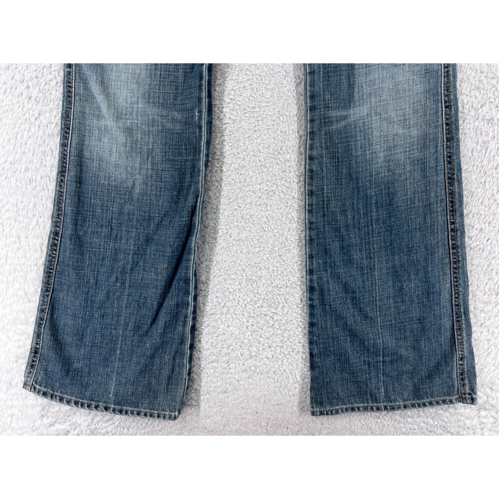 7 For All Mankind 7 For All Mankind Jeans Women 30 Blue Denim Bootcut Low Rise Embroidered Cotton Womens Jeans Bootcut 7 For All Mankind Blue Color 30s? Size 30" / US 8 / IT 44 - 6 Thumbnail