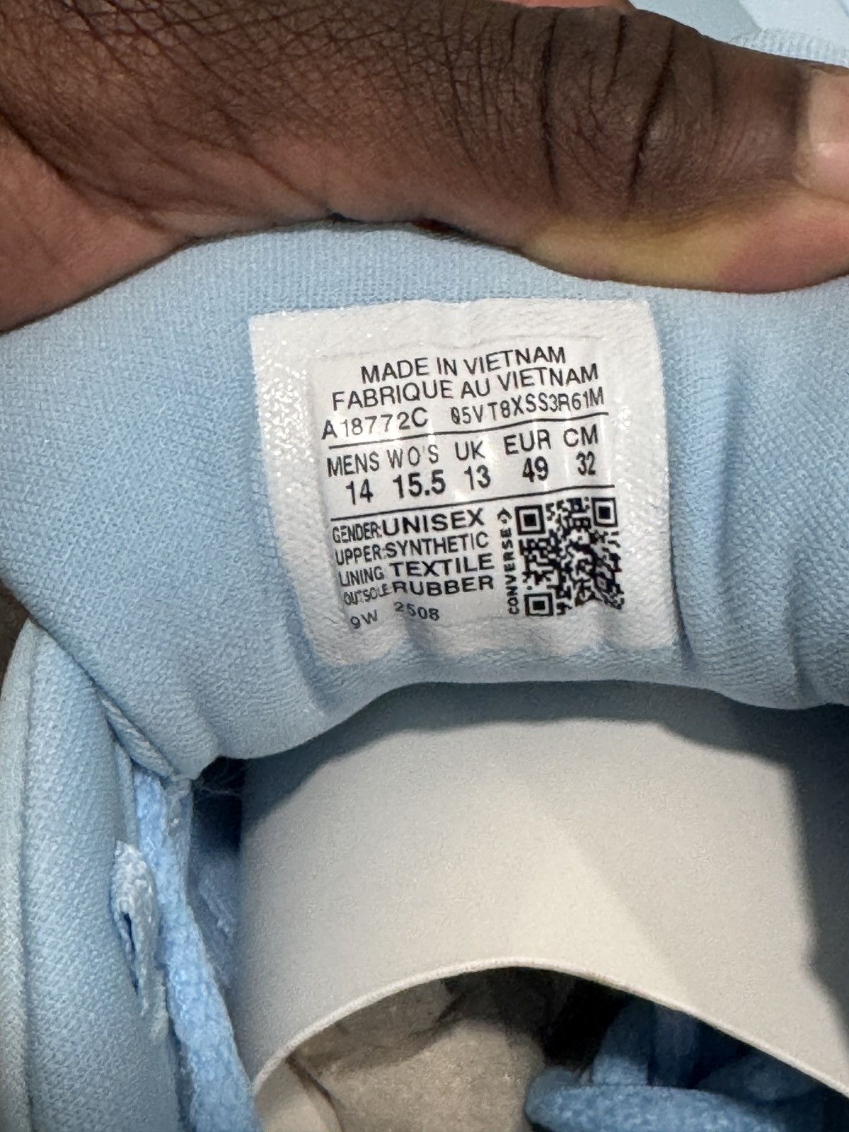 Converse Converse SHAI 001 Masi Blue Size US 14 / EU 47 - 7 Thumbnail