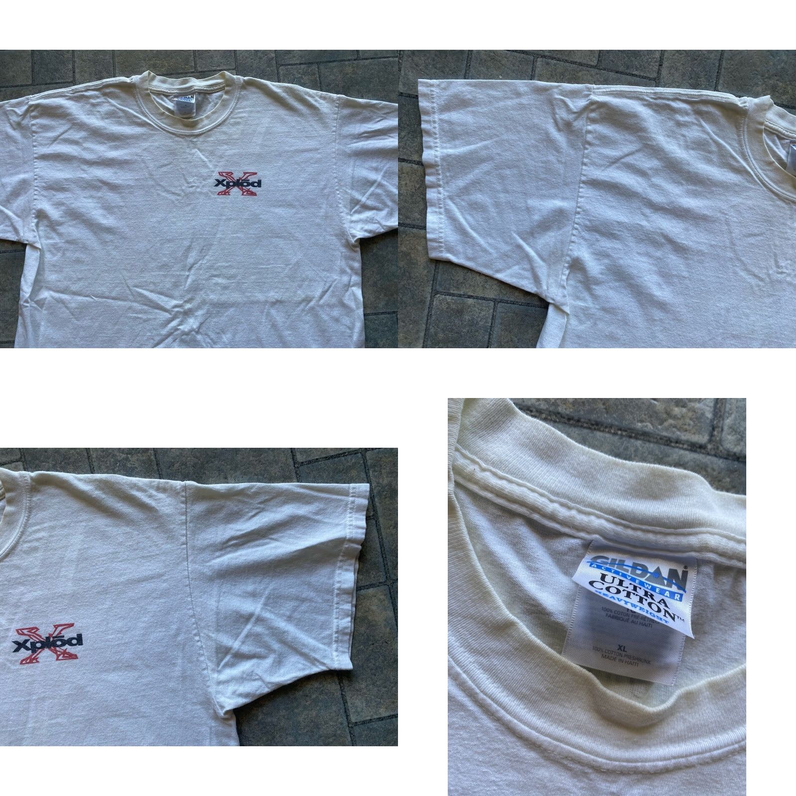 Gildan VINTAGE Sony Xplod Ralph Steadman T Shirt White Men XL My Music Does The Driving Mens Shirts White XL Sony Xplod Steadman Size US XL / EU 56 / 4 - 8 Thumbnail