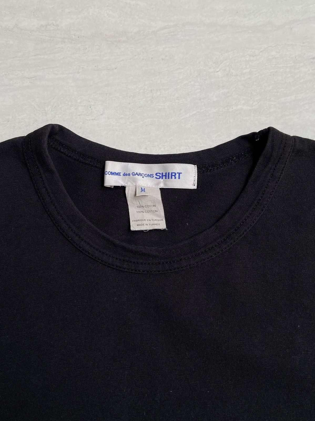 Comme des Garcons SHIRT COMME DES GARCONS SHIRT Black T-shirt Size US S / EU 44-46 / 1 - 10 Thumbnail