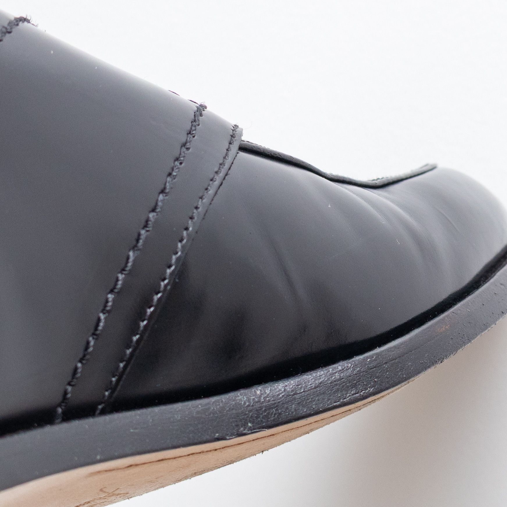 ALESSANDRO VASINI Alessandro Vasini Men’s Black Leather Monk Strap Shoes US 8 Size US 8 / EU 41 - 11 Thumbnail