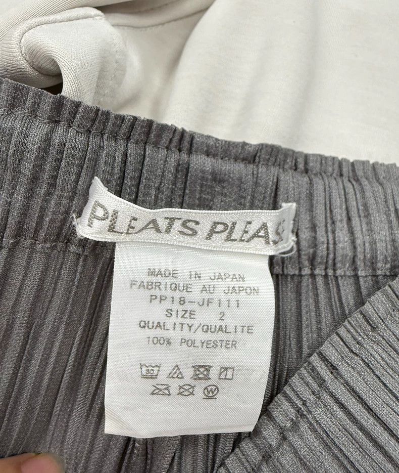 Issey Miyake Issey Miyake size:2 Light grey pleated pants Size 30" / US 8 / IT 44 - 6 Thumbnail