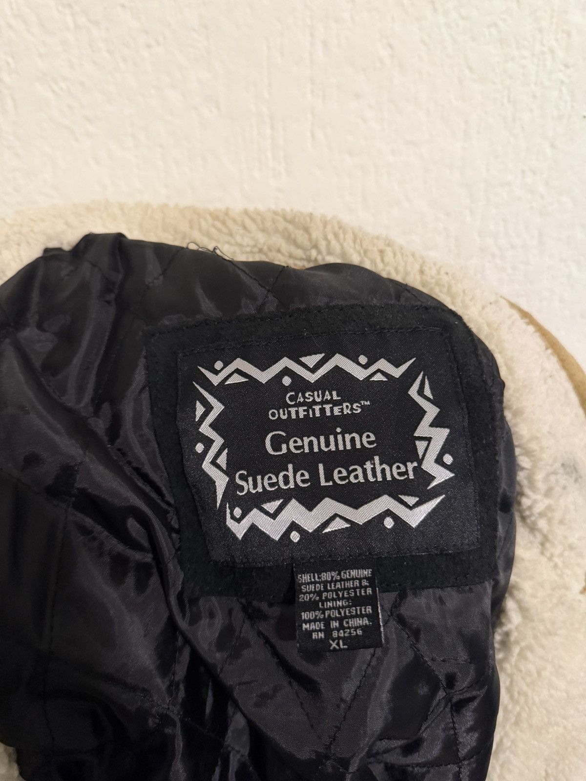 Vintage Vintage suede leather aztec jacket size XL Size US L / EU 52-54 / 3 - 6 Thumbnail