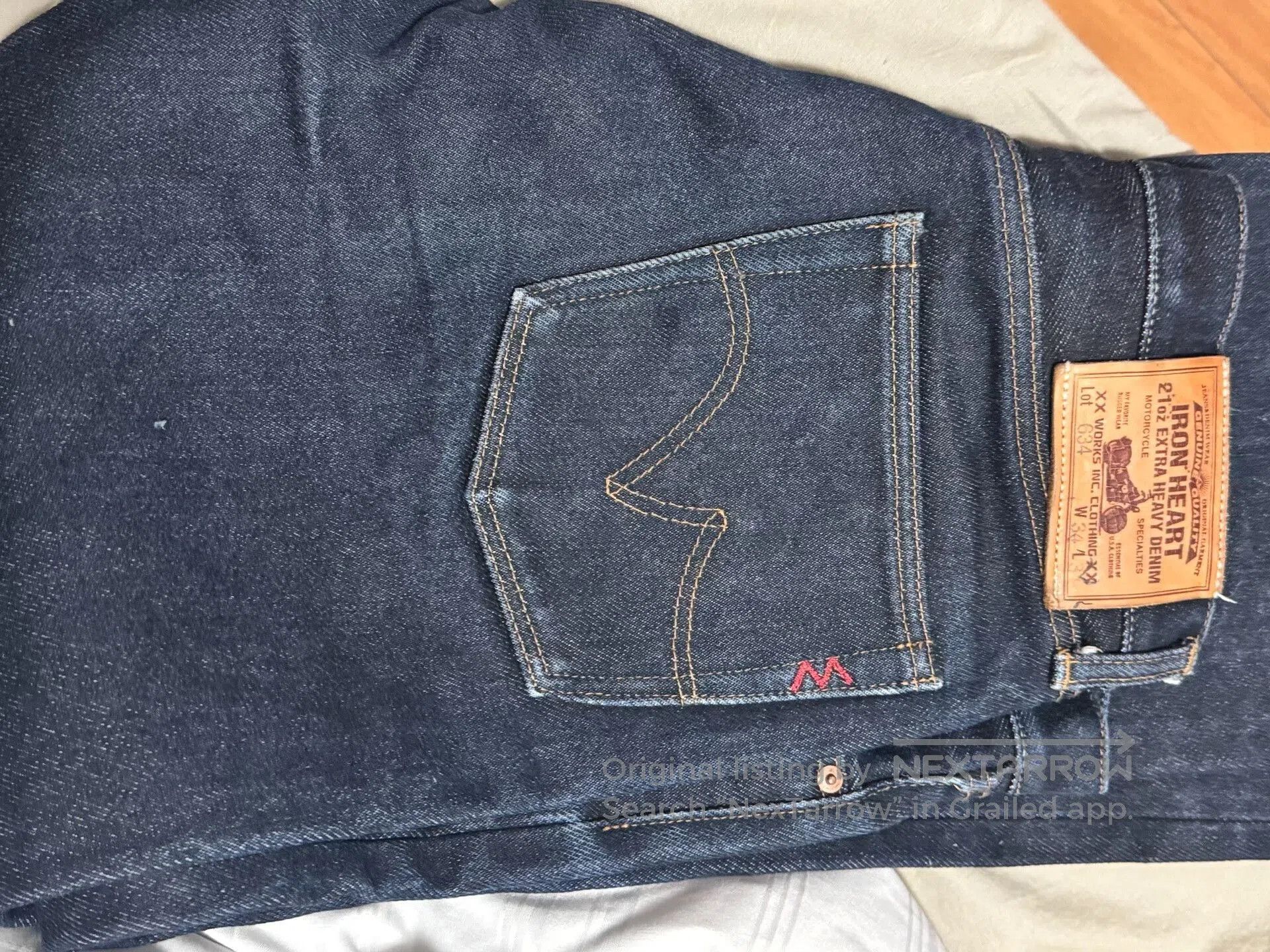 Iron Heart Iron Heart Heavyweight Denim Jeans. Size US 34 / EU 50 - 3 Thumbnail