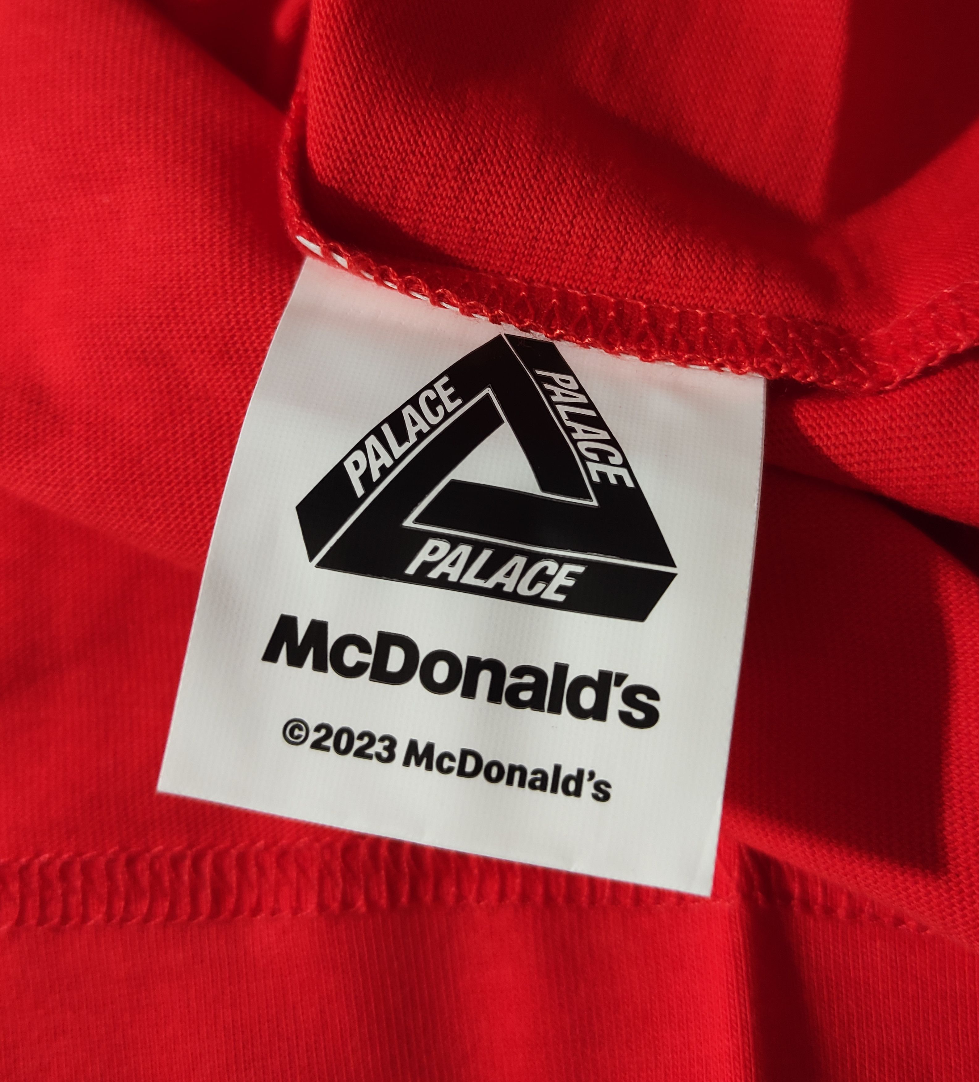 Palace Palace x McDonald's Skateboard T-shirt red size XL Size US XL / EU 56 / 4 - 5 Thumbnail