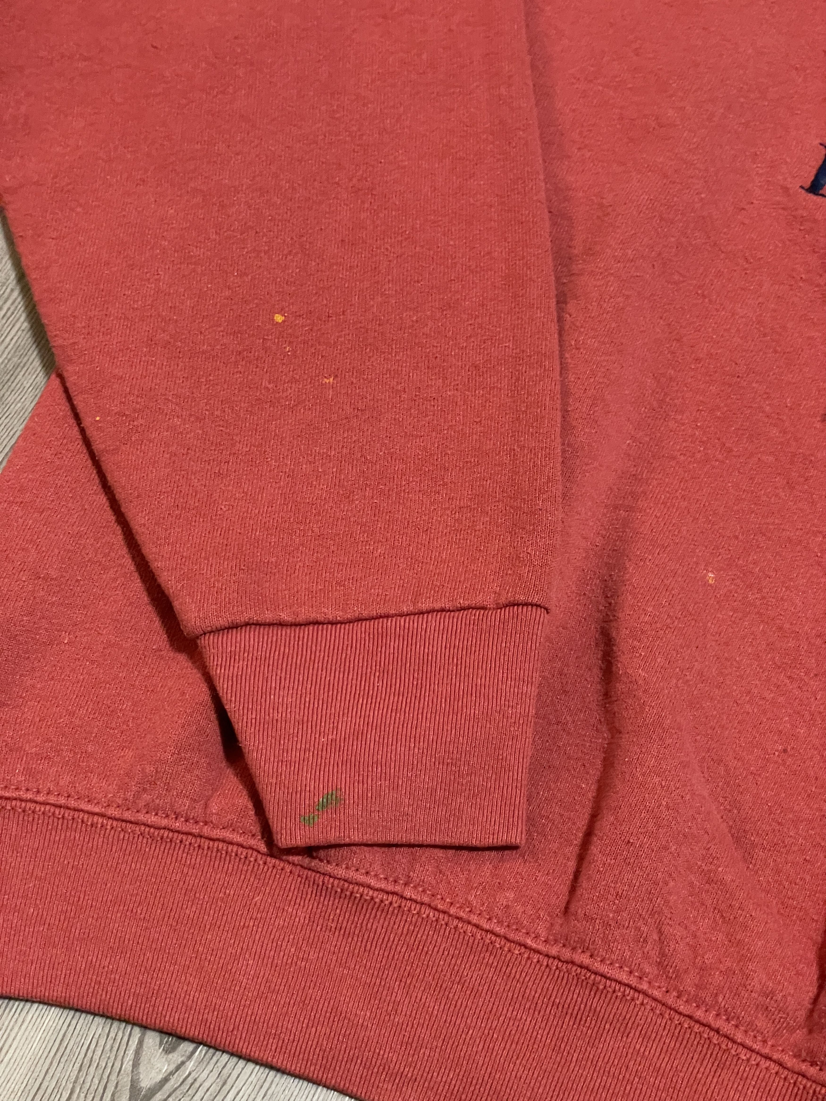 Tommy Hilfiger Tommy Hilfiger 1980s salmon red sweater Size US XL / EU 56 / 4 - 7 Thumbnail