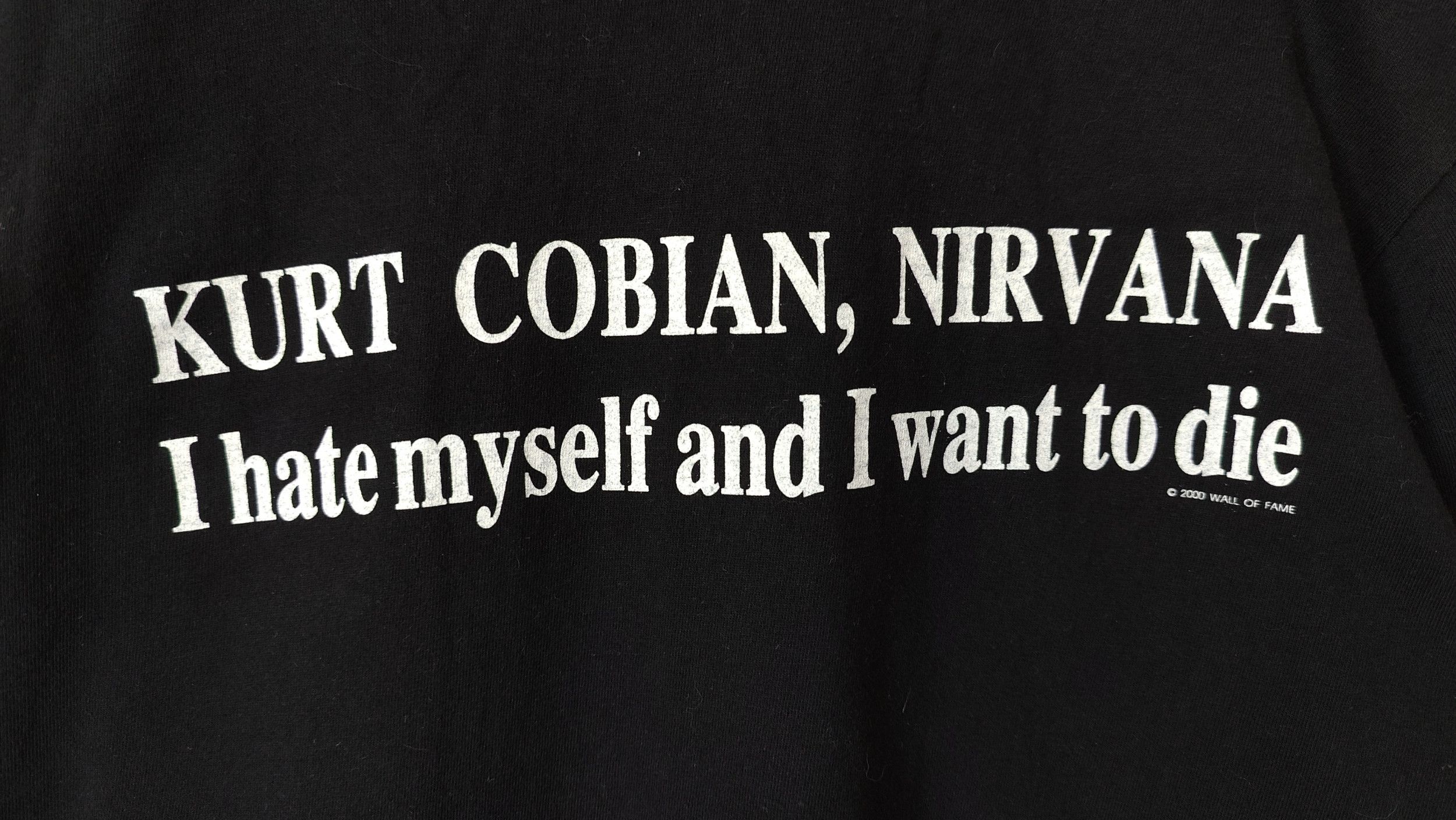 Nirvana × Vintage Kurt Cobain VTG 2007 Tribute Photo tshirt Official Nirvana Size US S / EU 44-46 / 1 - 6 Thumbnail