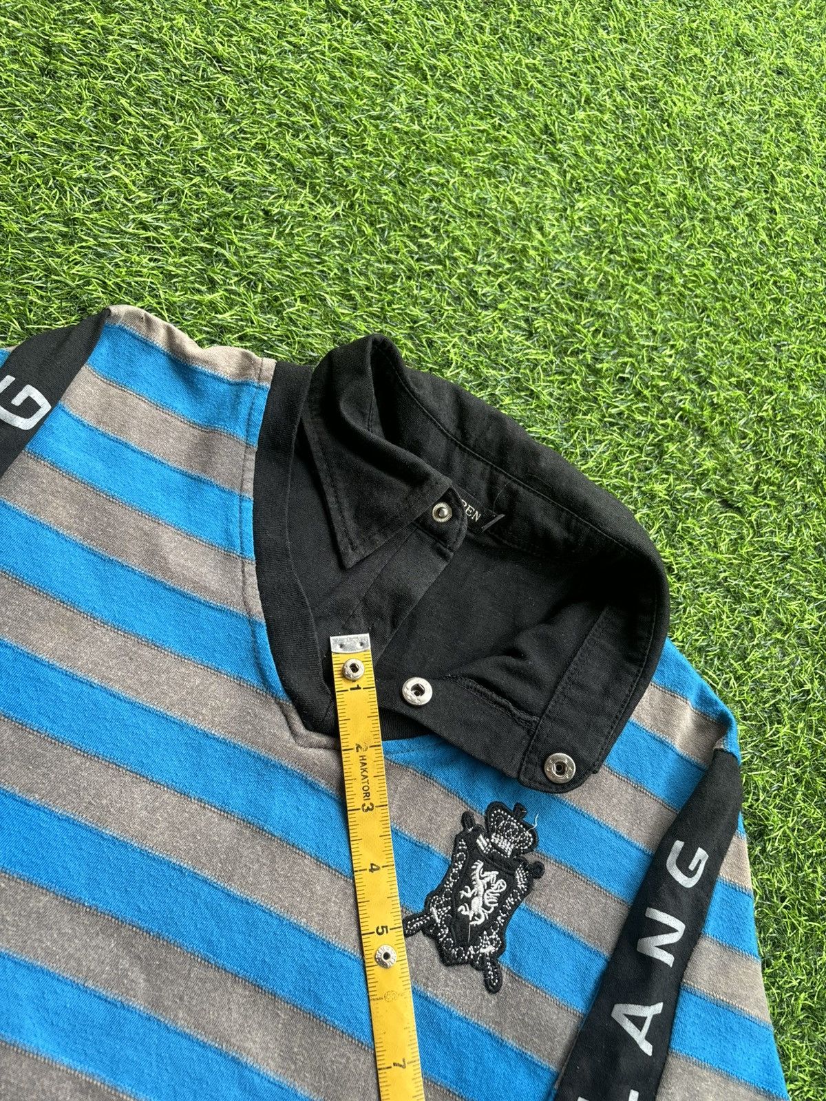 Hysteric Glamour Y2k Bu Yilang ren Stripe Shirt Size US M / EU 48-50 / 2 - 11 Thumbnail