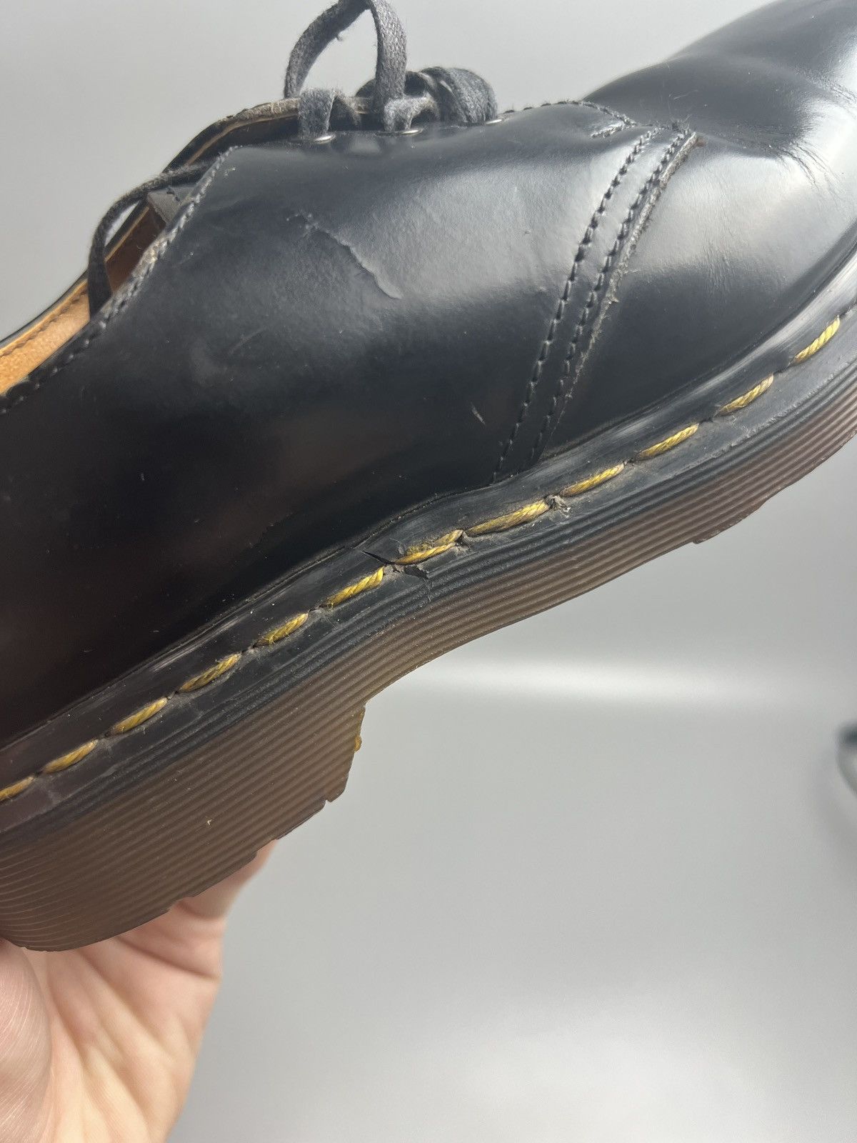Dr. Martens × Vintage Dr. Martens England 1461 Leather Oxford Shoes Boots (Y0486) Size US 6.5 / IT 36.5 - 16 Thumbnail
