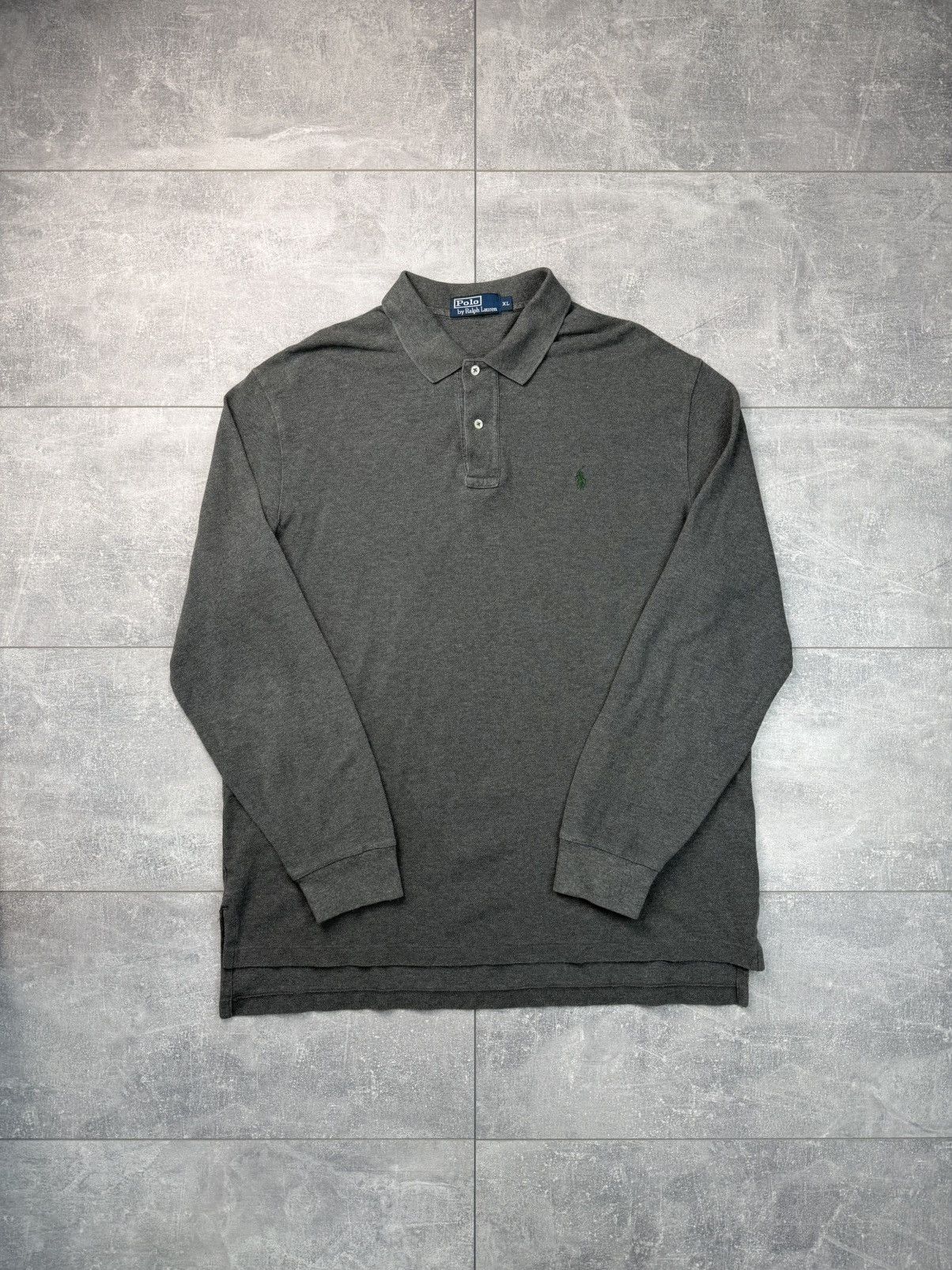 Polo Ralph Lauren Polo Ralph Lauren Long Sleeve Polo Vintage Size US XL / EU 56 / 4 - 1 Thumbnail