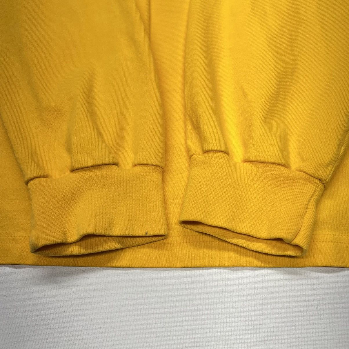Russell Athletic × Vintage VTG Russell Athletic Shirt Yellow Pro Cotton Long Sleeve Size US XXL / EU 58 / 5 - 20 Thumbnail