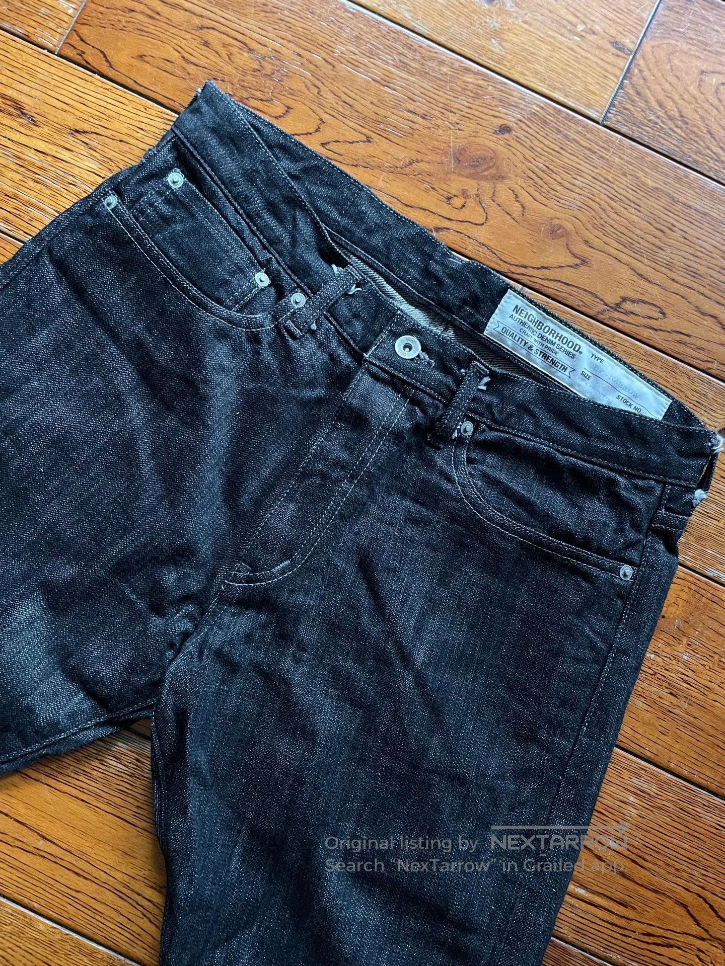 Neighborhood NEIGHBORHOOD RIGID.DP NARROW Jeans 14ss. Size US 29 - 4 Thumbnail
