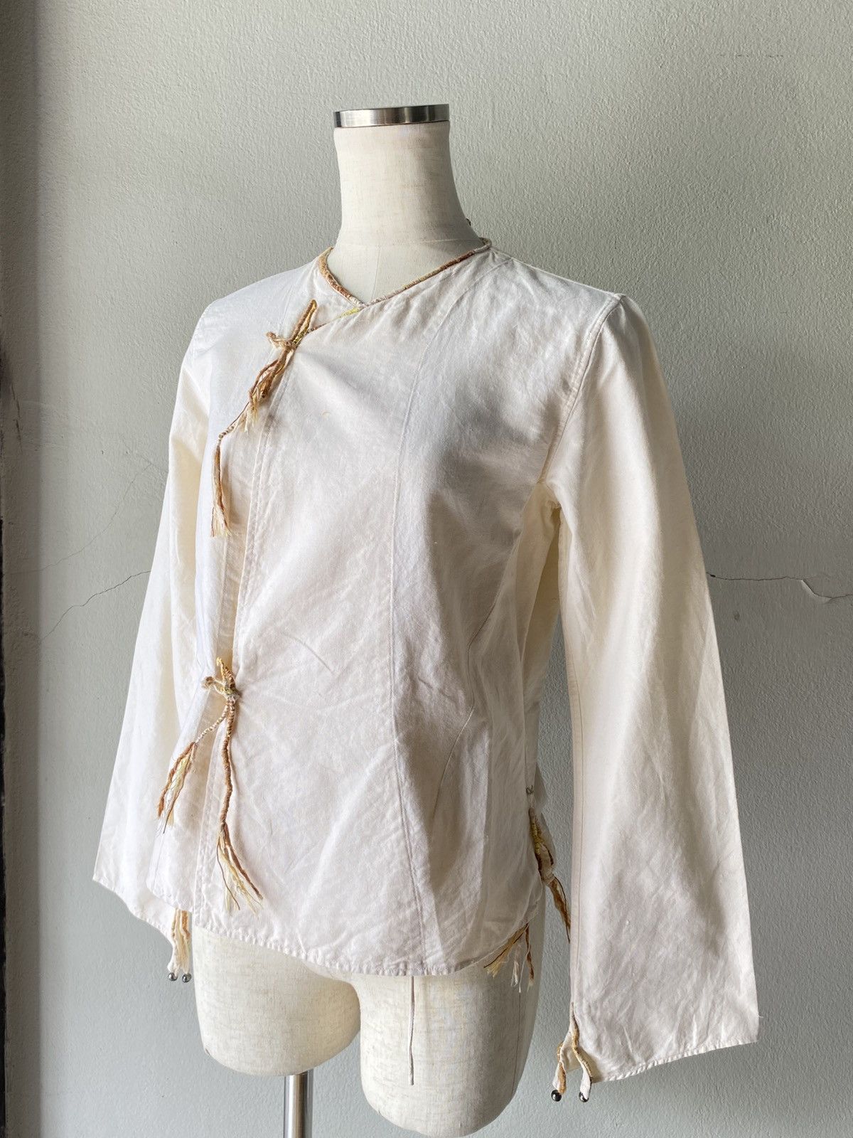 45rpm 45rpm R Cotton Tie-Front Top Size XS / US 0-2 / IT 36-38 - 10 Thumbnail