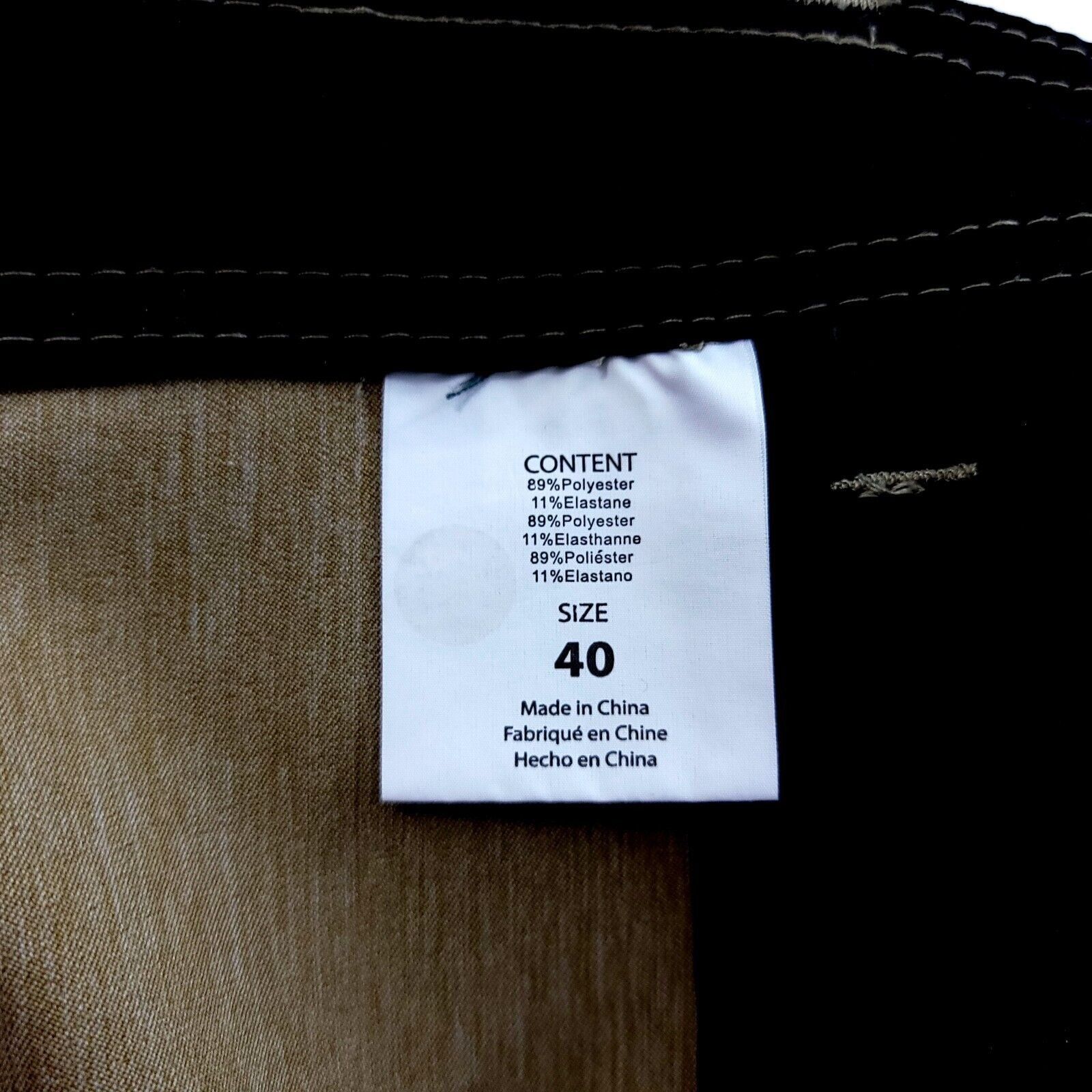 O'Neill O'Neill Hybrid Tan High Rise Polyester Elastane Shorts 42/11 Size US 42 / EU 58 - 8 Thumbnail