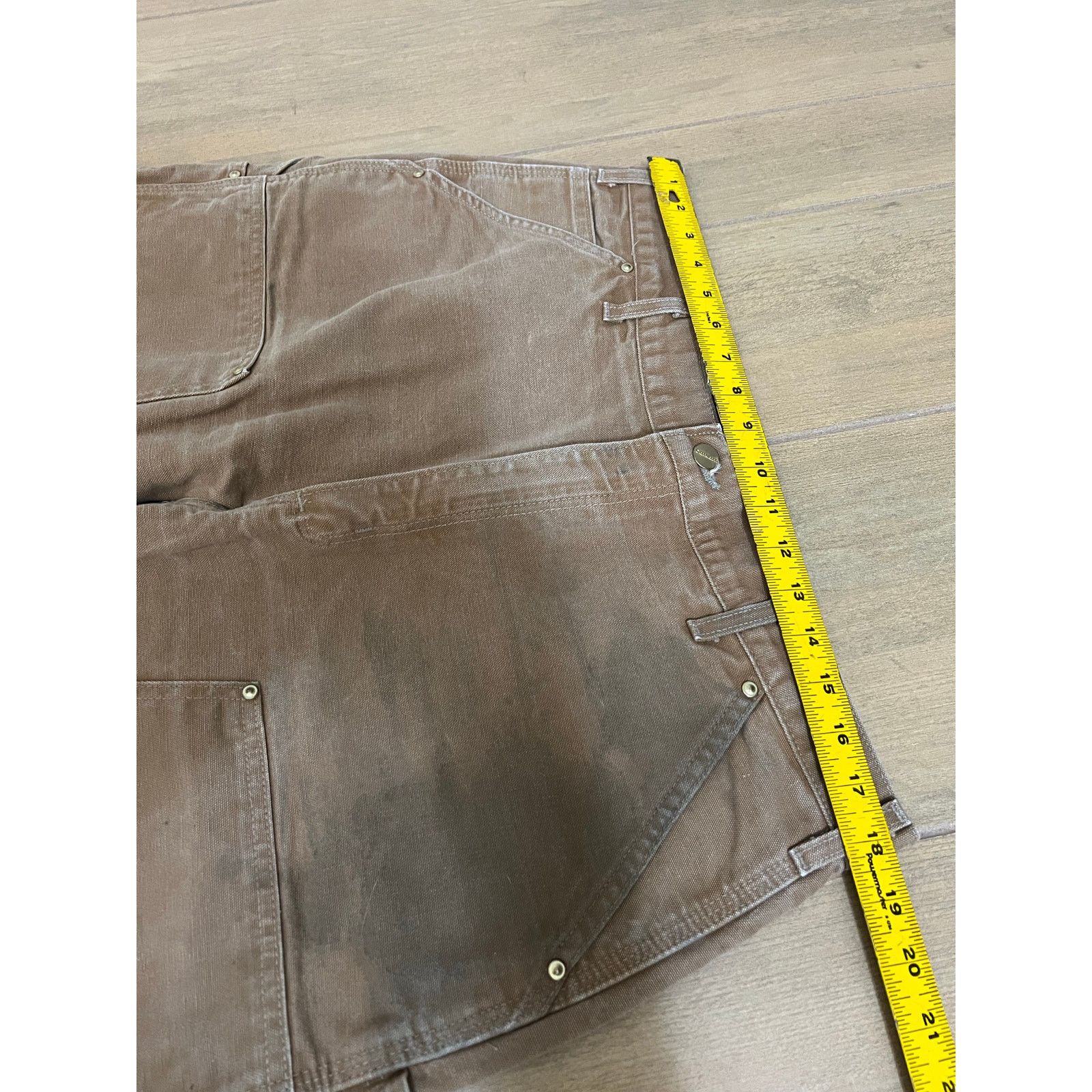 Carhartt Carhartt B01 BRN Dungaree Fit Double Knee Brown Sz 36x31 Size US 36 / EU 52 - 6 Thumbnail