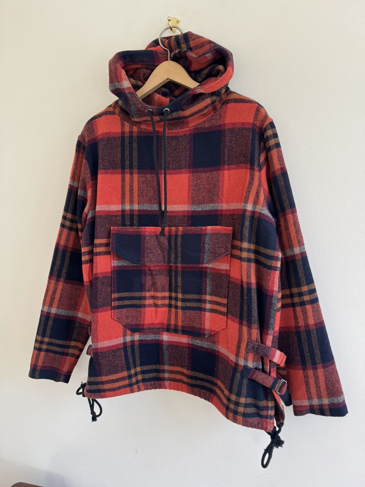 Kith Kith Harrison Plaid Flannel Hoodie Heavyweight Pullover Size US XS / EU 42 / 0 - 2 Thumbnail