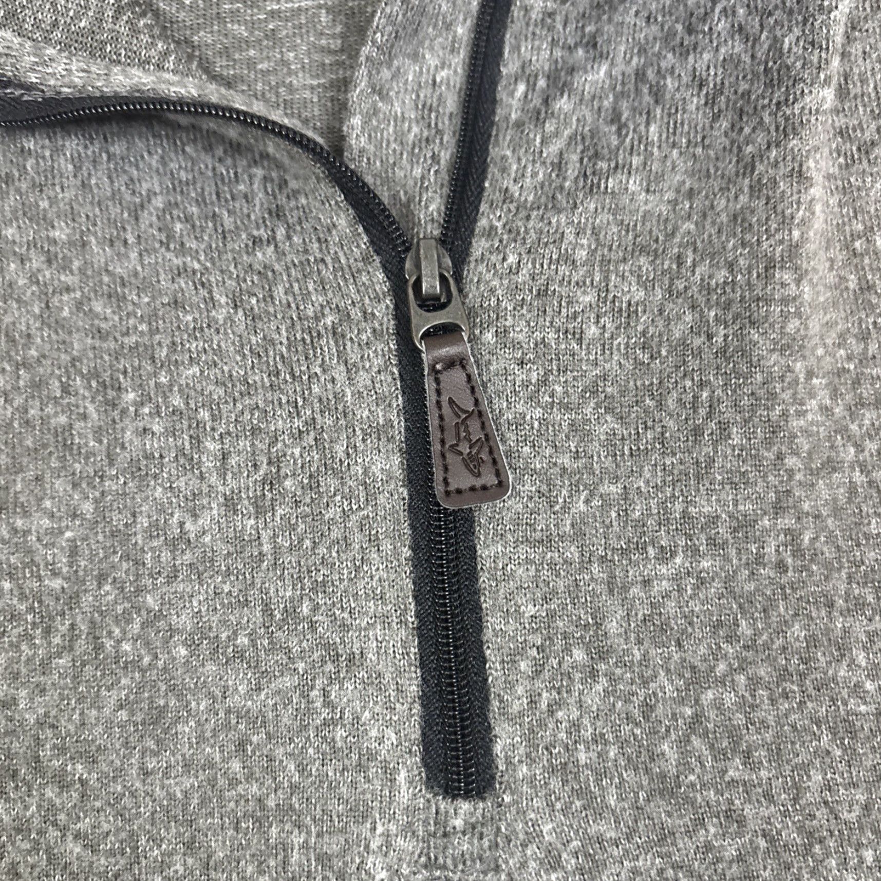 Vintage Greg Norman Sweatshirt Mens L Large Gray Half Zip Mock Neck Golf Cover Up Size US L / EU 52-54 / 3 - 3 Thumbnail