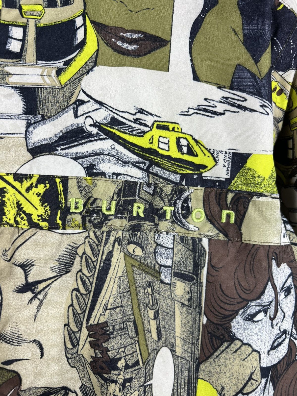 Burton Vintage Burton full print comics ski jacket snow gorpcore Size US M / EU 48-50 / 2 - 9 Thumbnail