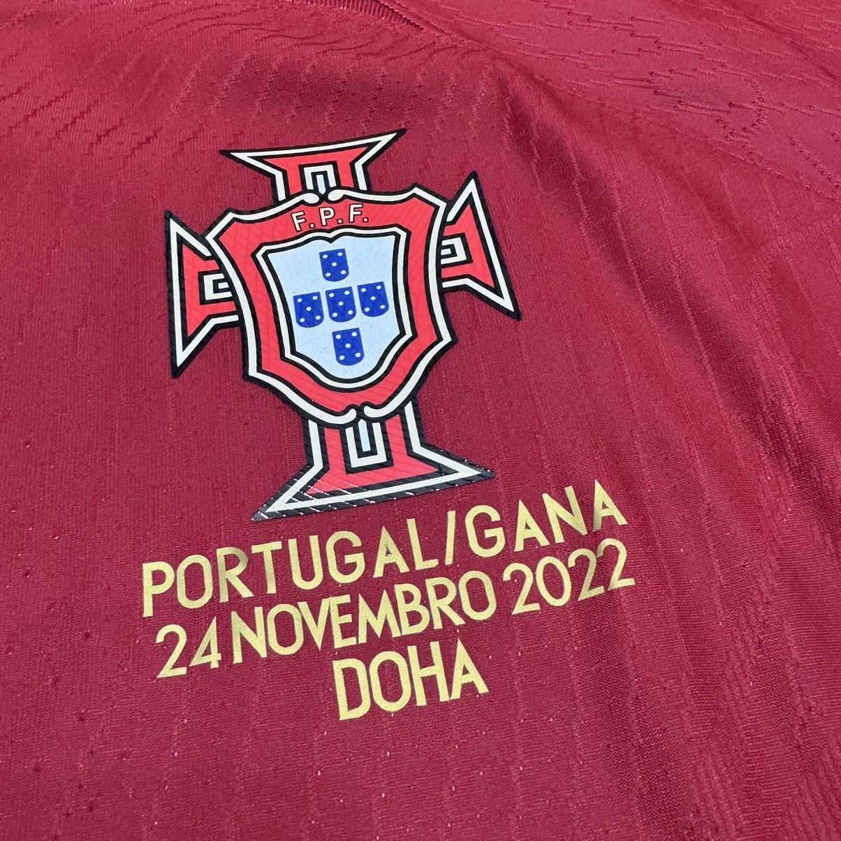 Nike Portugal WC2022 L/S player issue home shirt #7 Ronaldo Size US XL / EU 56 / 4 - 5 Thumbnail