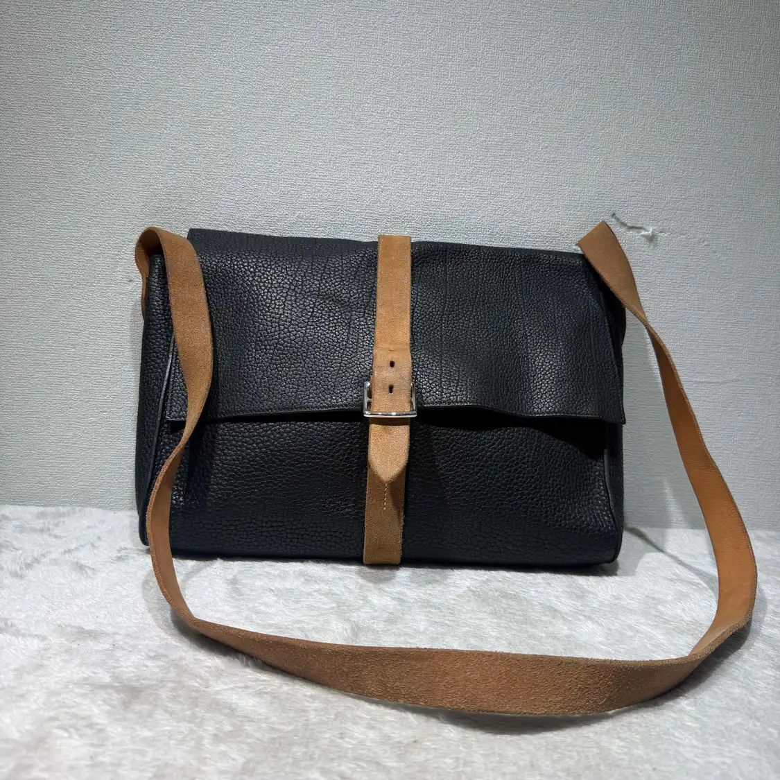 Hermes Hermes Etriviere Meeting dark bluecowhide leather crossbody bag silver hardware Size ONE SIZE - 1 Thumbnail