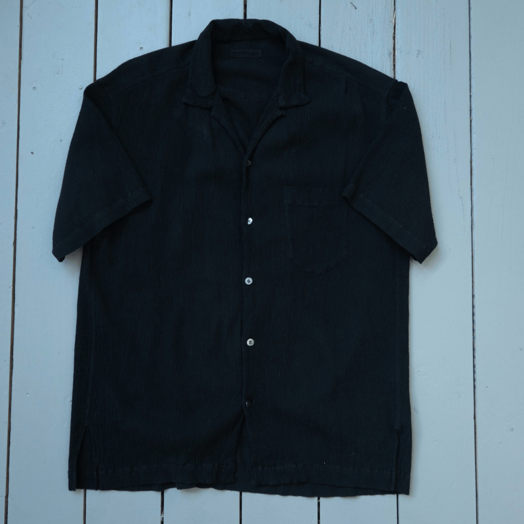 Issey Miyake Cotton-Gauze Button Up Shirt Size US M / EU 48-50 / 2 - 2 Thumbnail
