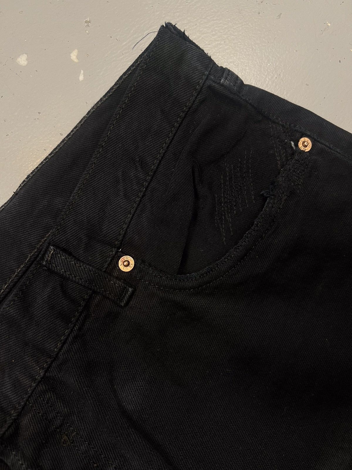 Levi's Vintage Levi’s Strauss & co paper tag 501 baggy denim Size US 42 / EU 58 - 10 Thumbnail