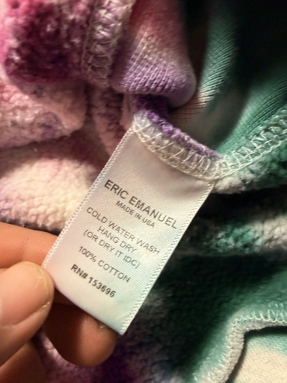Eric Emanuel Tye Dye Eric Emanuel Classic Hoodie Size US M / EU 48-50 / 2 - 4 Thumbnail