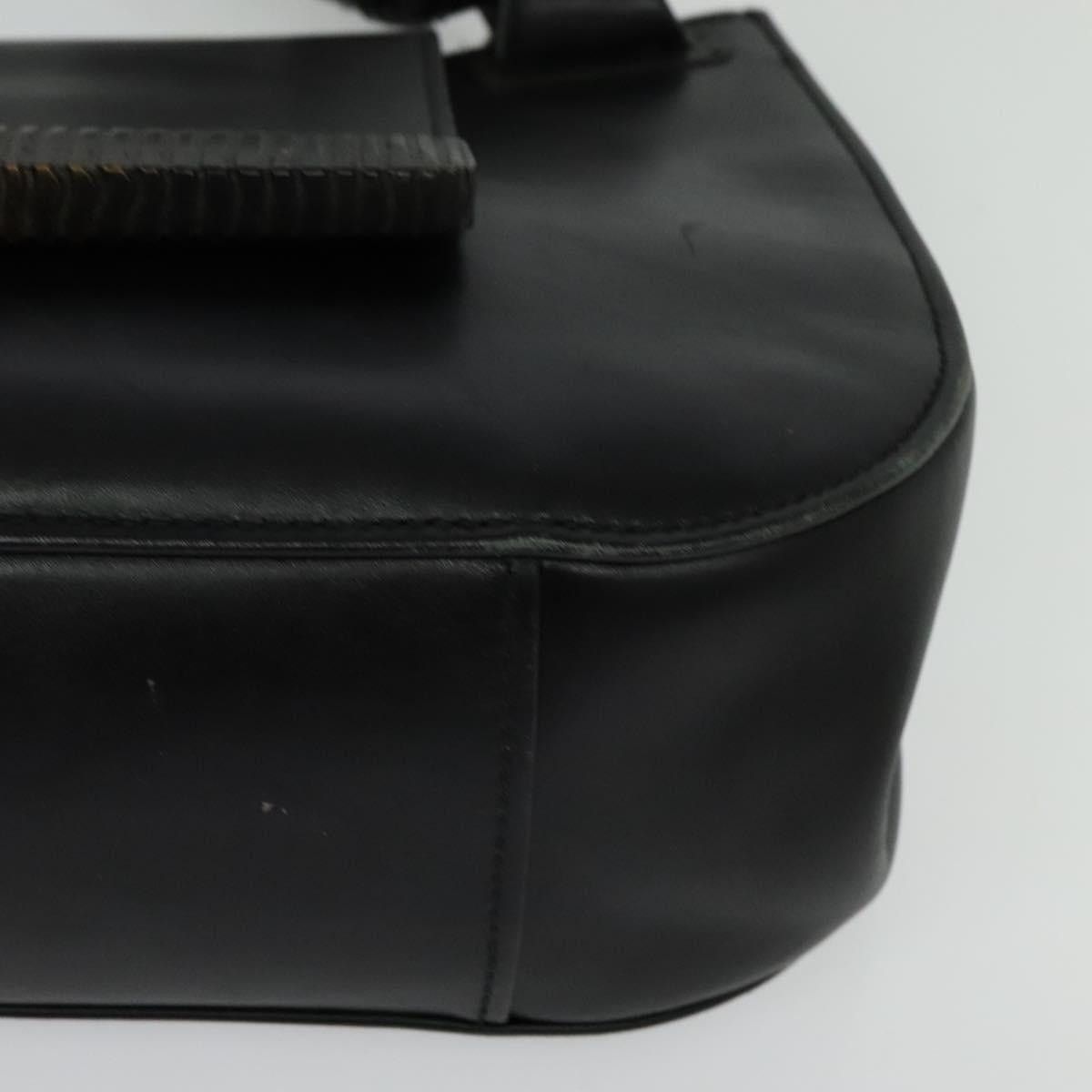 Gucci GUCCI Shoulder Bag Leather Black Silver Size ONE SIZE - 14 Thumbnail