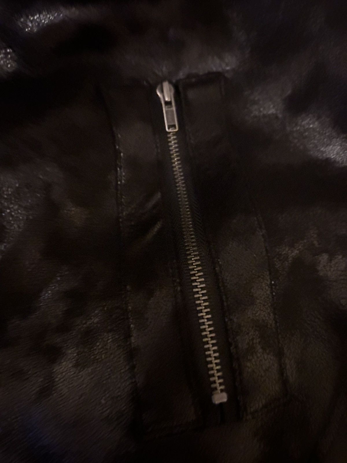 Jaded London Jaded London Black Asymmetric Shearling Jacket (With Tags) Size US M / EU 48-50 / 2 - 4 Thumbnail