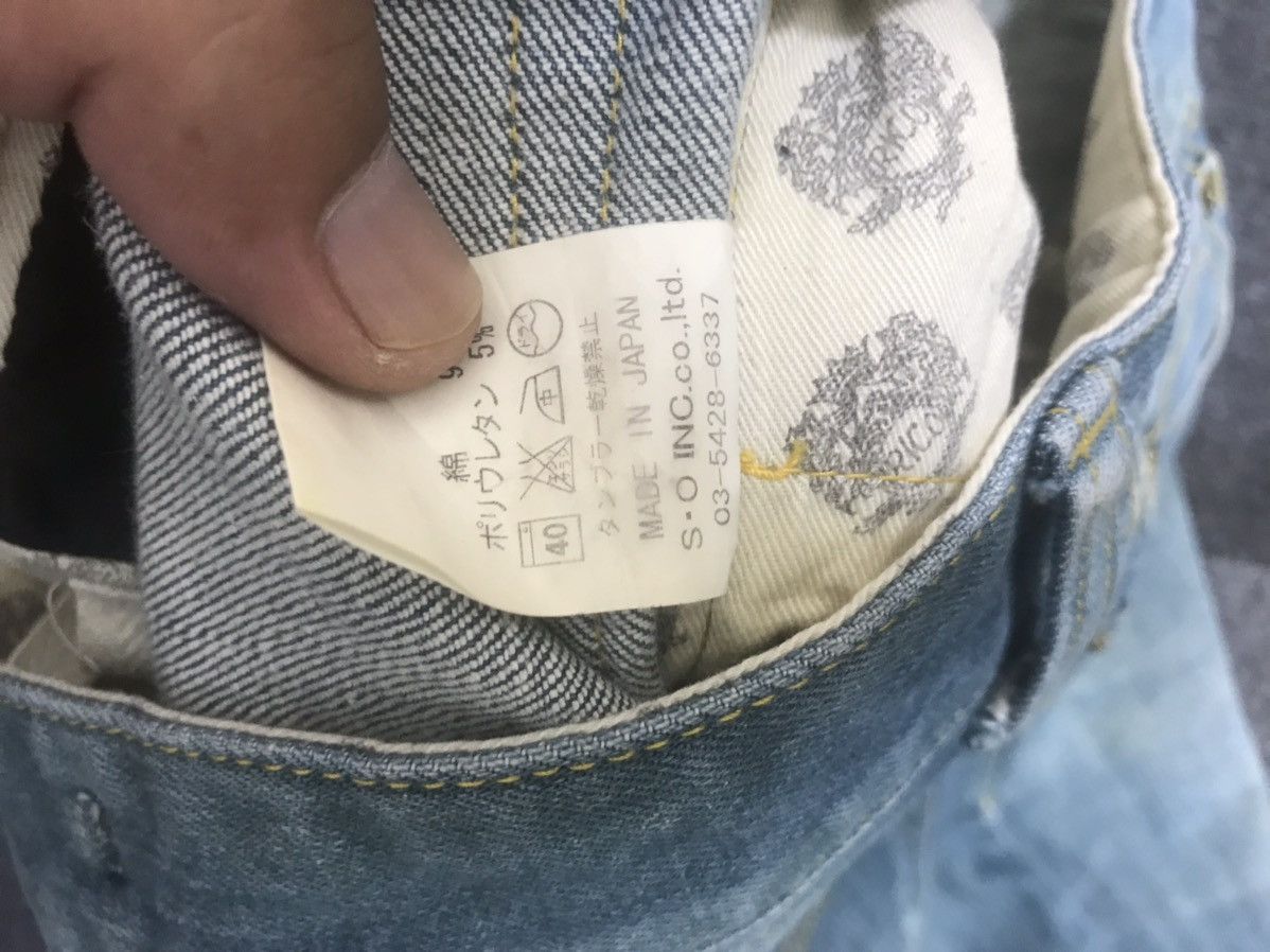 Designer × Japanese Brand RICO Japanese Designer Low Rise Skinny Jeans Size US 32 / EU 48 - 17 Thumbnail