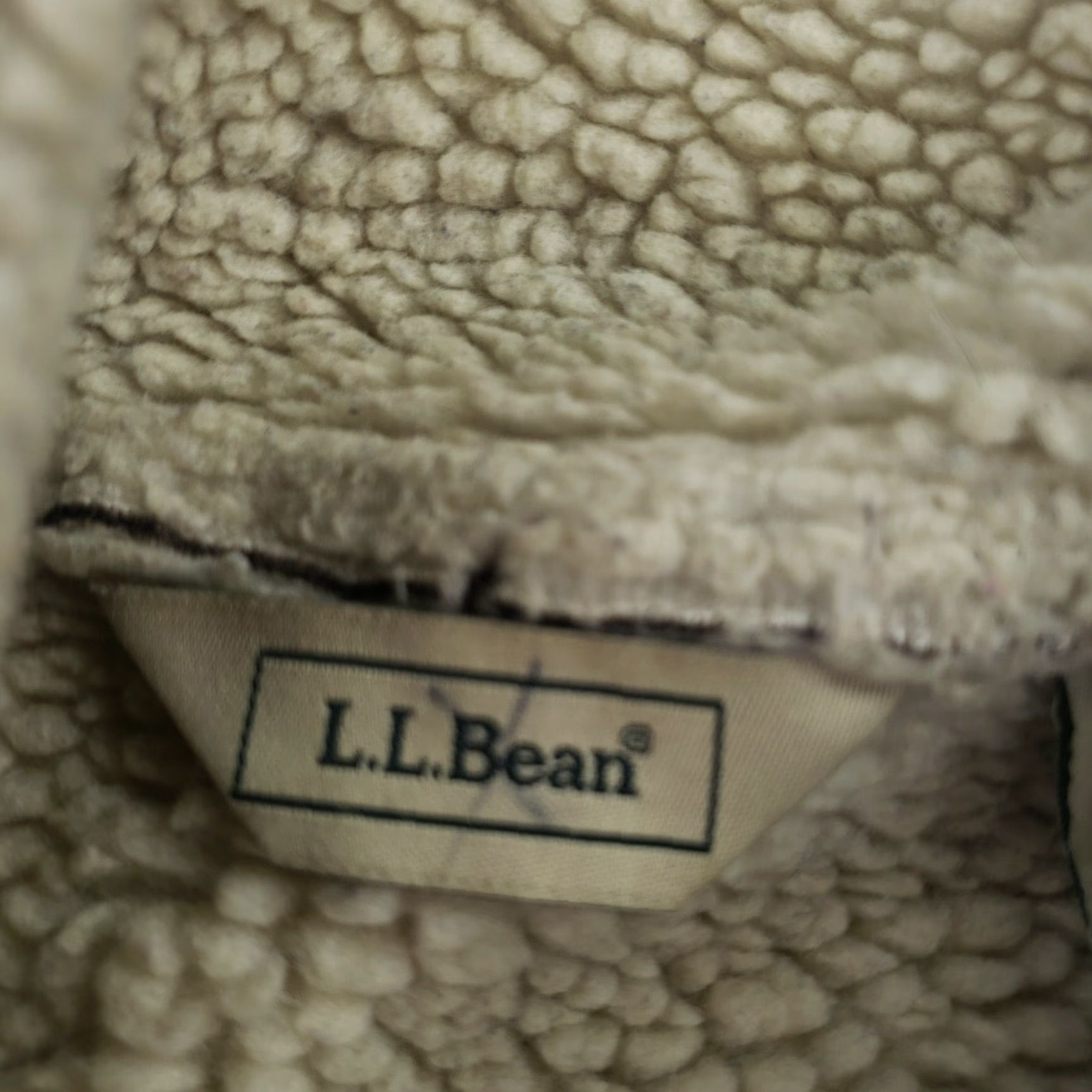 Vintage LL Bean Womens Coat Brown Faux Fur Pockets Fleece Lined Size XS / US 0-2 / IT 36-38 - 6 Thumbnail