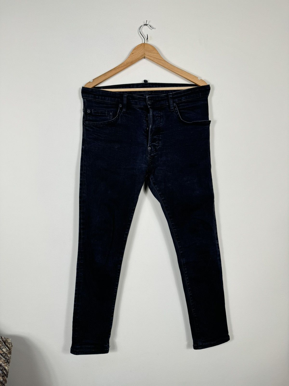 Dsquared2 Dsquared2 Caten Brothers black denim jeans Size US 34 / EU 50 - 4 Thumbnail