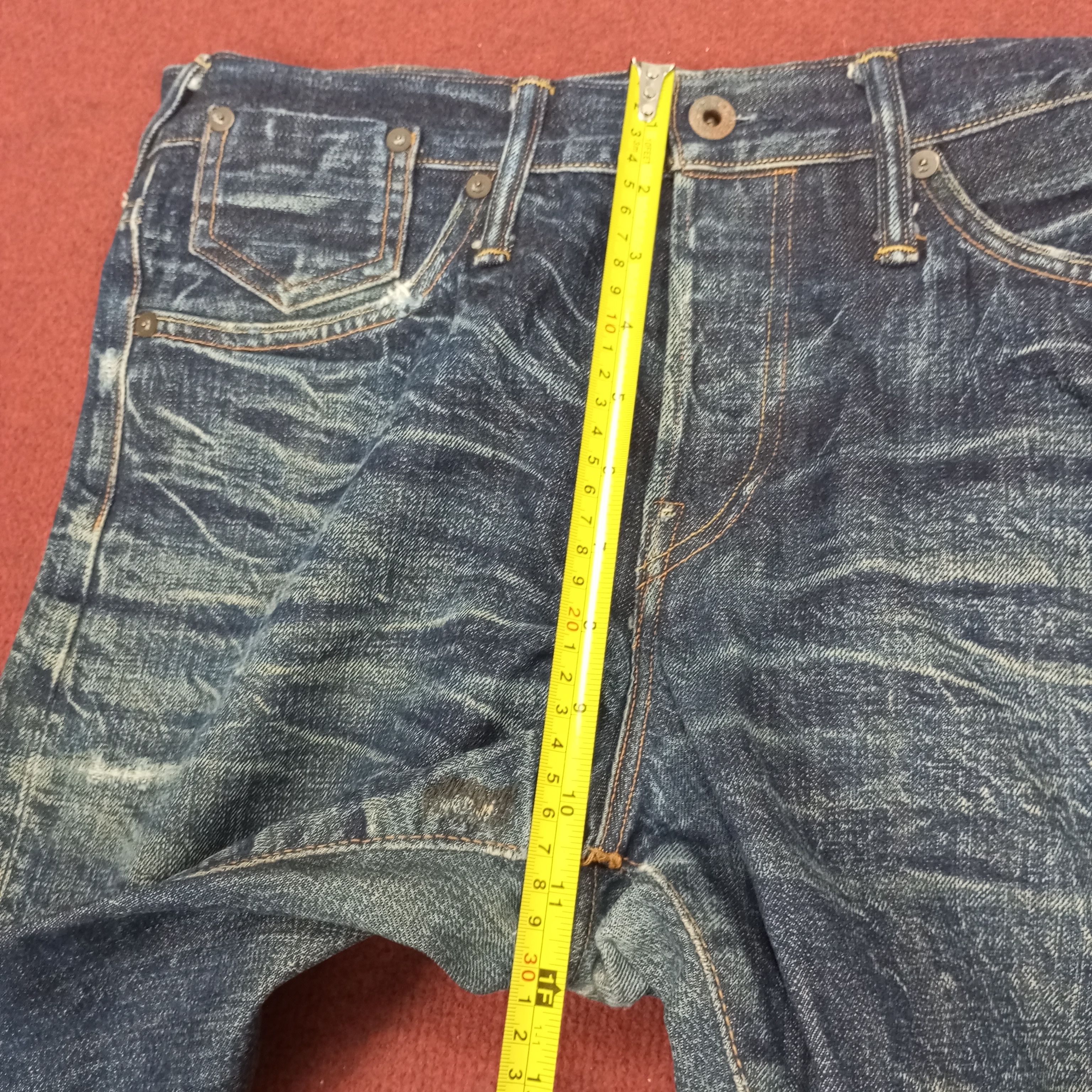 Evisu Evisu Jeans Japanese Brand Streetwear Custom Daicock Style Size US 31 - 8 Thumbnail