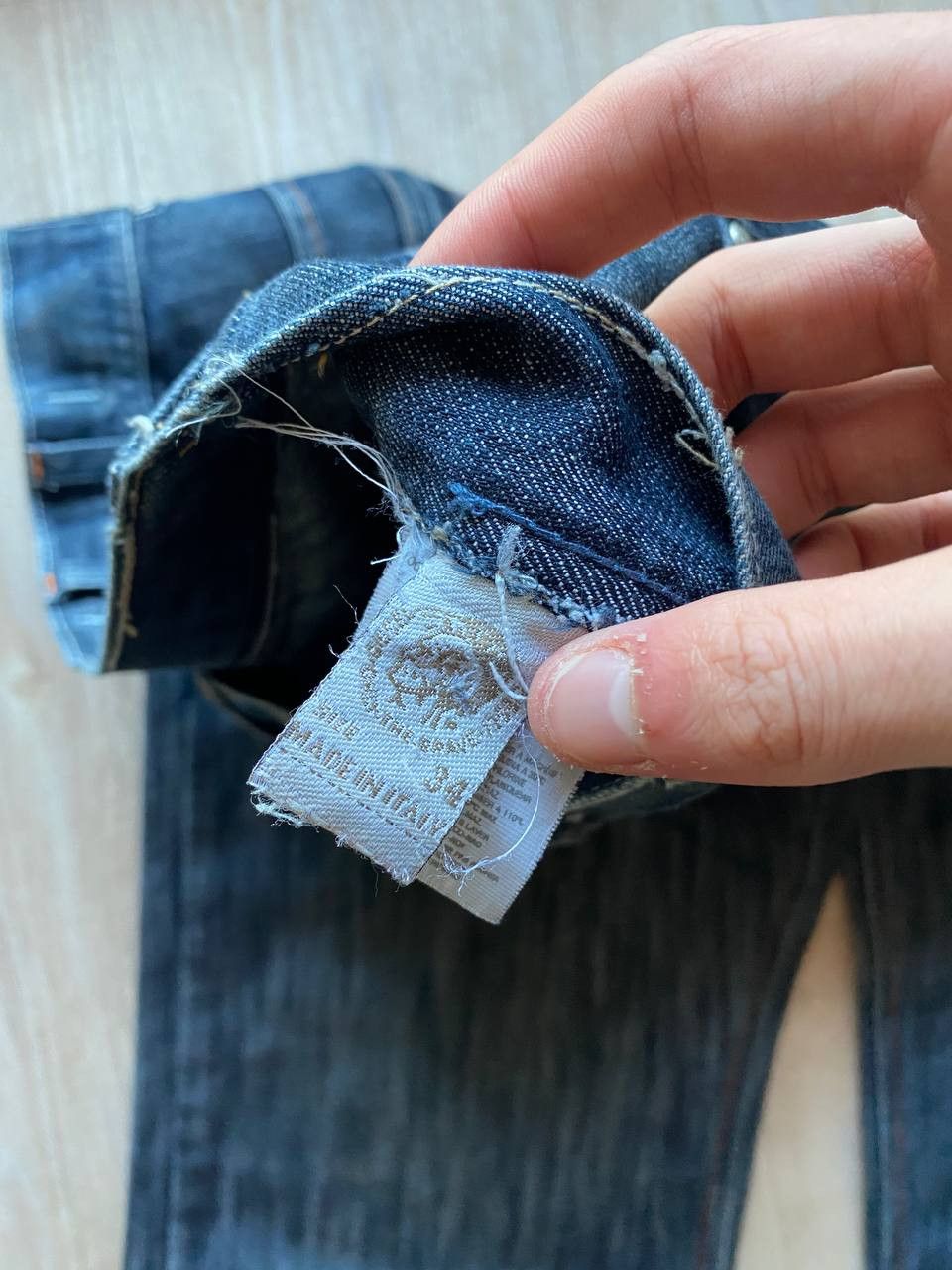 Diesel × Japanese Brand Rare Diesel distressed Jeans Vintage Y2K Baggy Fit Size US 34 / EU 50 - 10 Thumbnail