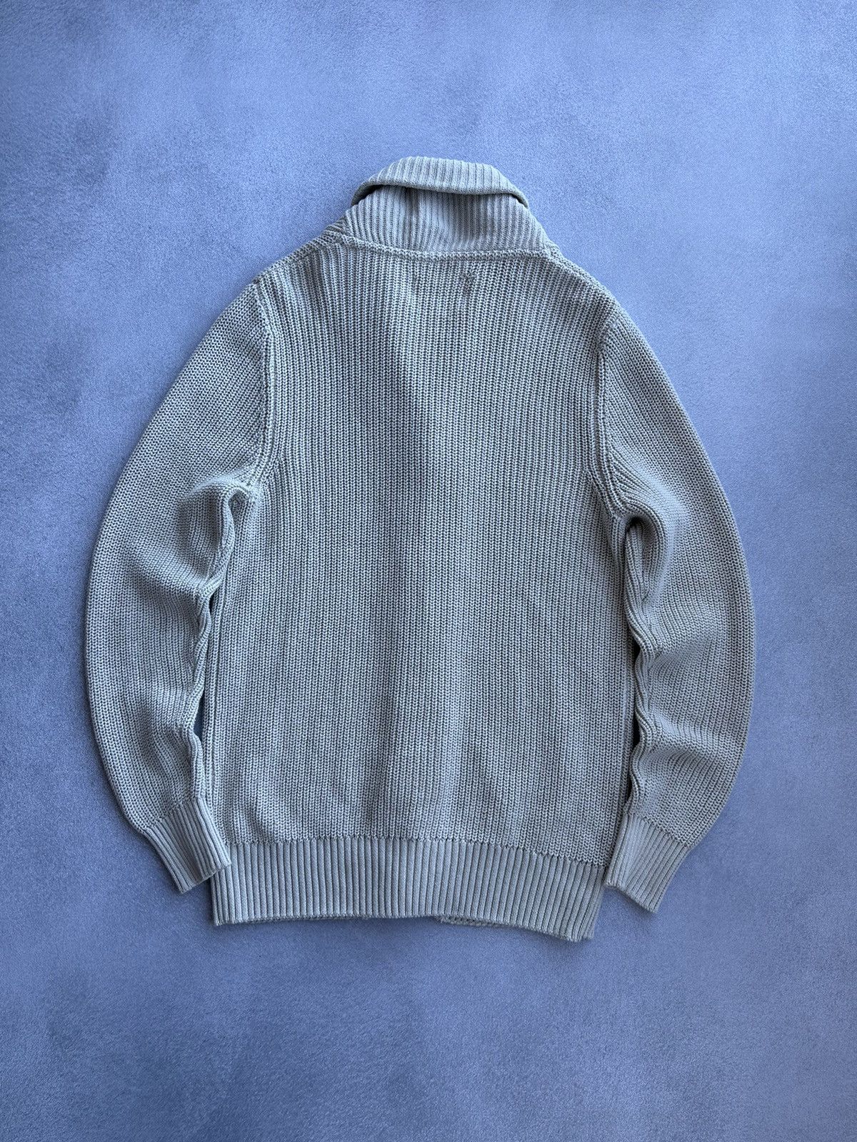 Folk × Vintage Folk Beige Knitted Cardigan Sweater Size US L / EU 52-54 / 3 - 8 Thumbnail