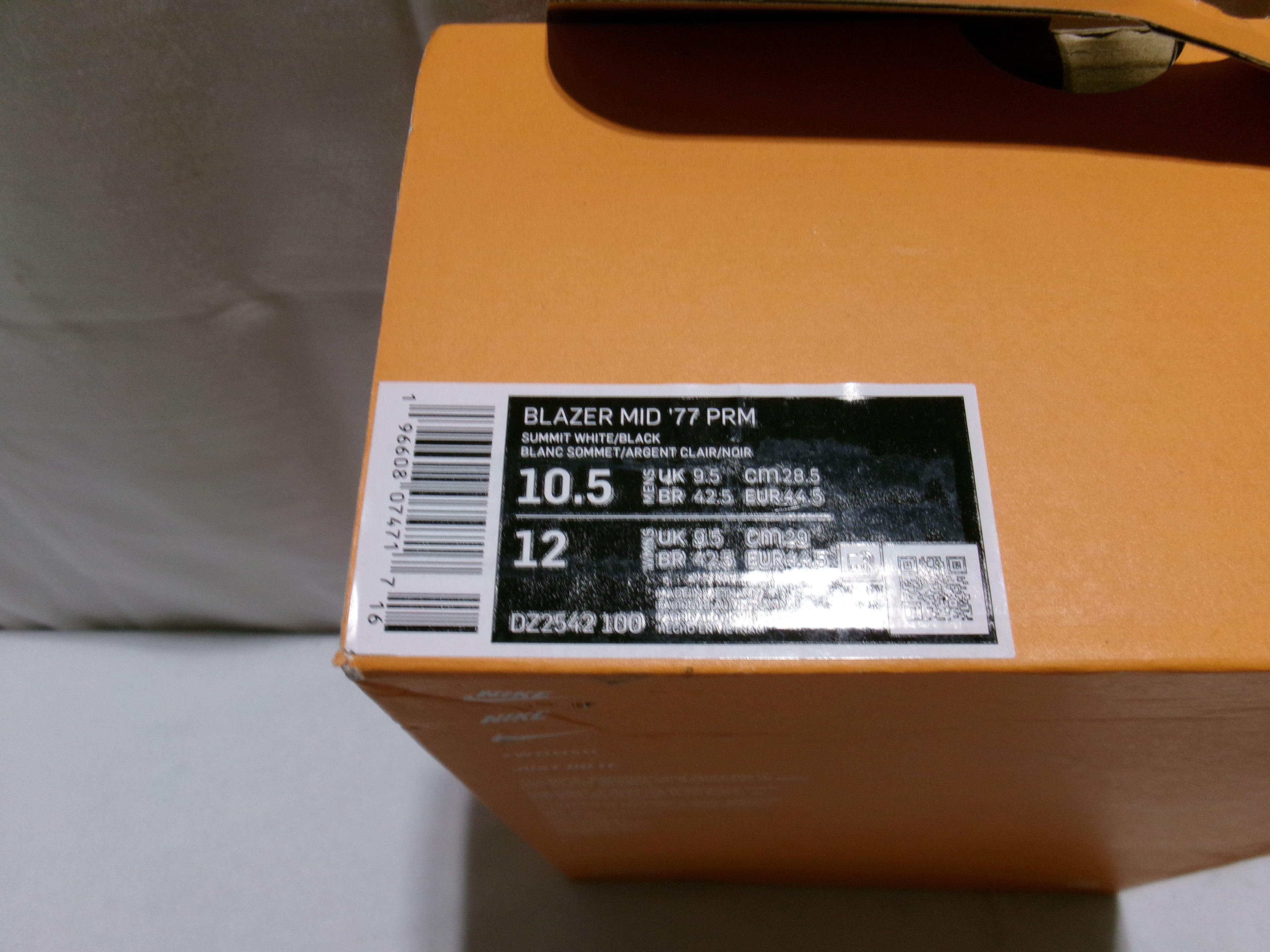 Nike Nike Blazer Mid '77 PRM Size US 10.5 / EU 43-44 - 10 Thumbnail