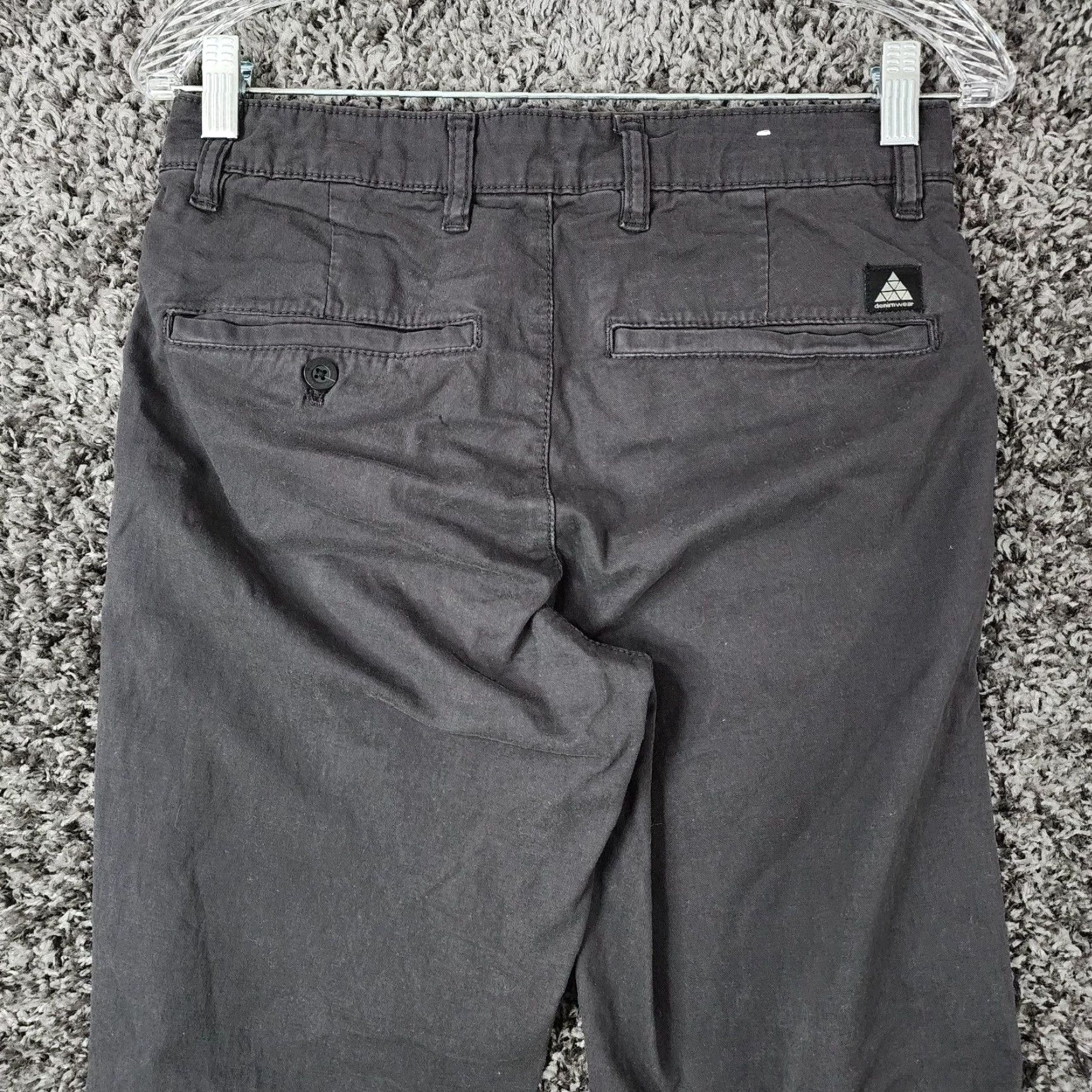 Zara ZARA Men's Blue Chino Pants Size 29 Straight Regular Size US 29 - 7 Thumbnail