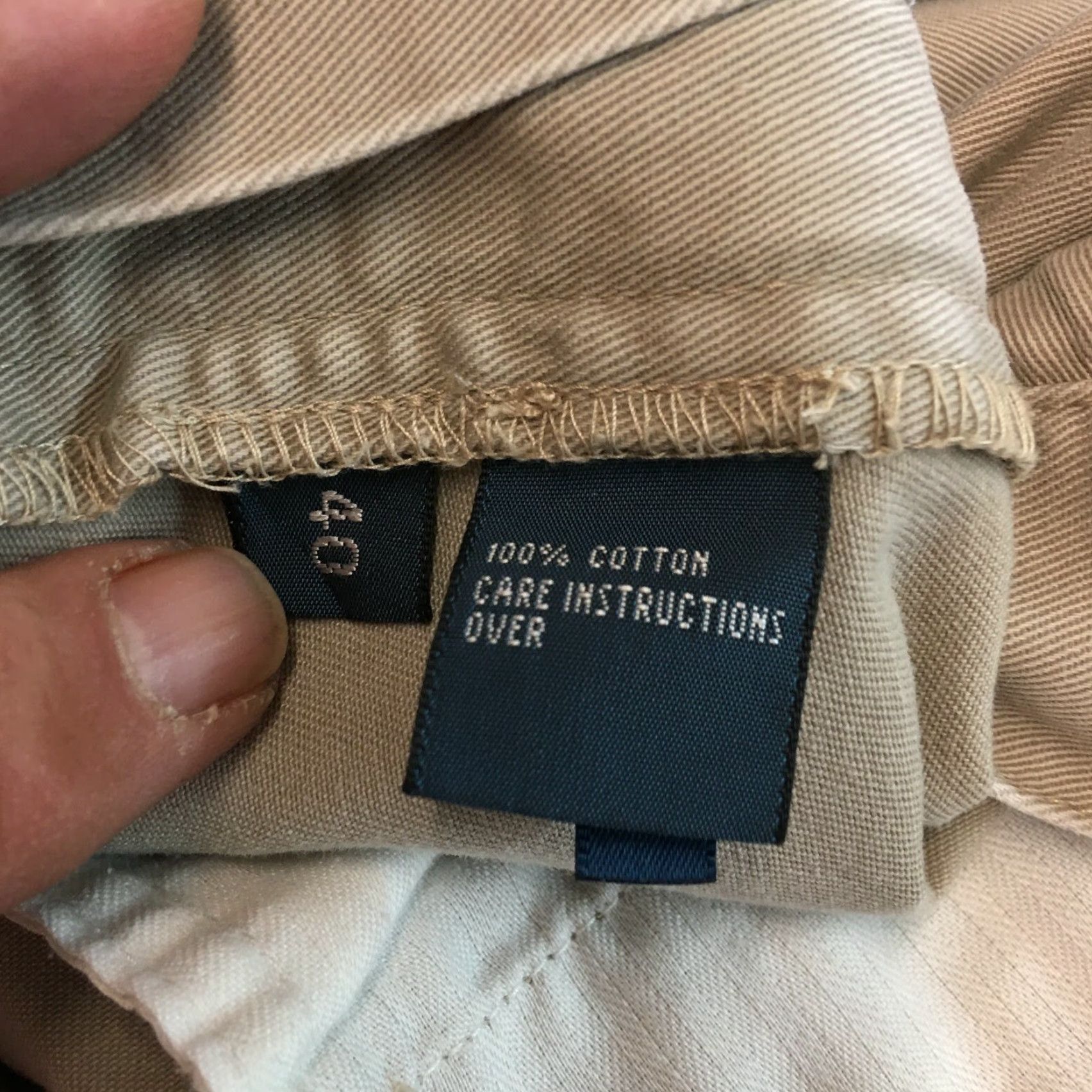 Polo Ralph Lauren Polo By Ralph Lauren Mens Regular Flat Front Classic Beige Chino Shorts Size 40 Size US L / EU 52-54 / 3 - 5 Thumbnail