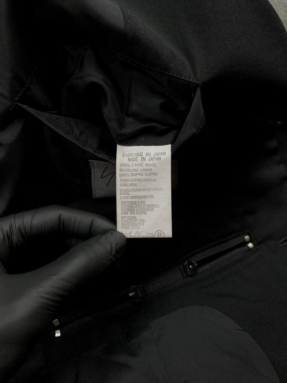 Yohji Yamamoto FREE TAX! Bondage Zipper Blazer Jacket Size 48R - 13 Thumbnail