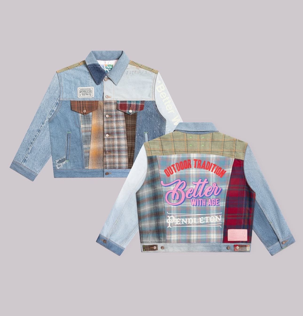 Better With Age × Pendleton *Better With Age x Pendleton vintage denim jacket Size US L / EU 52-54 / 3 - 1 Preview