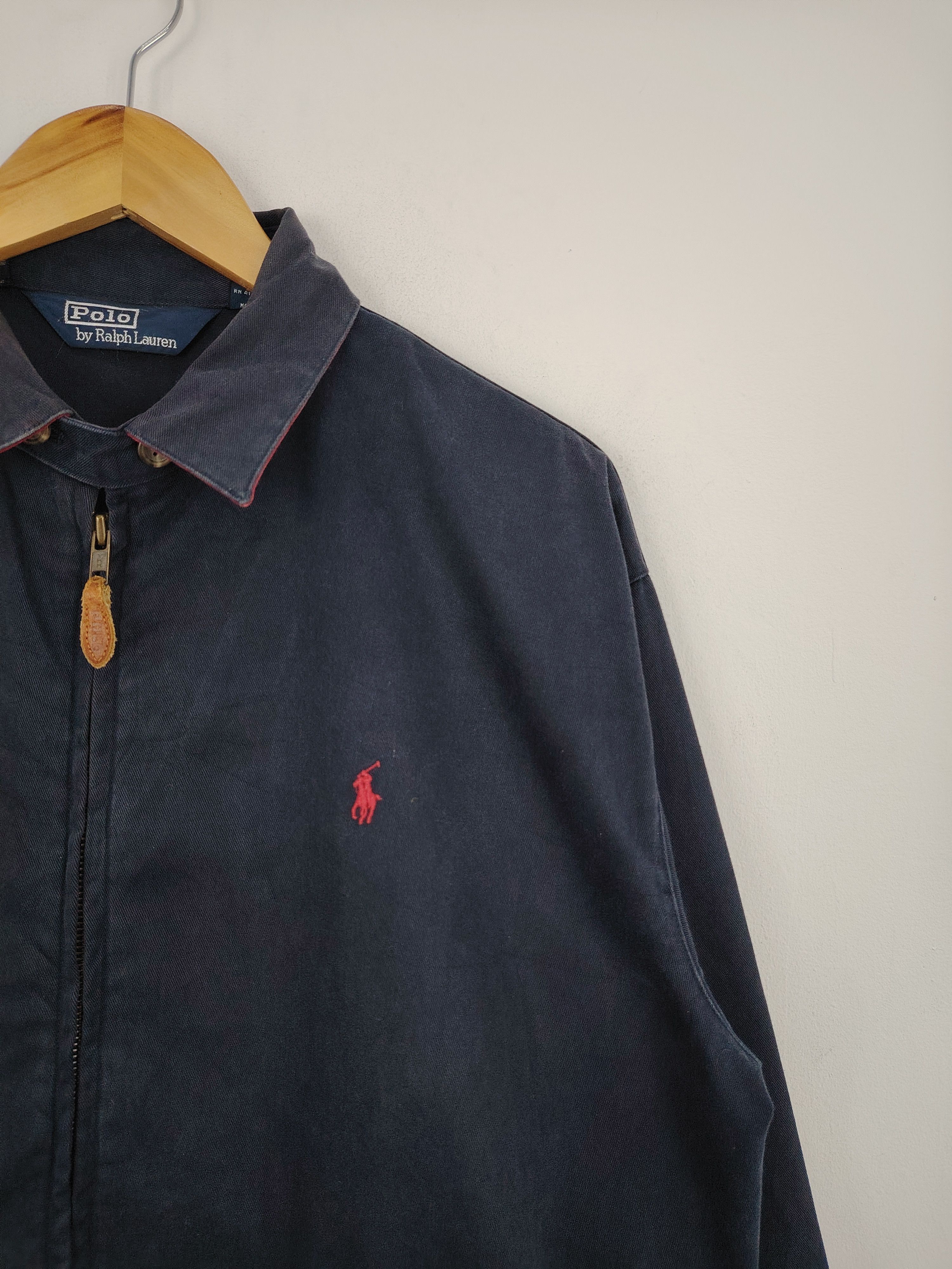 Designer × Polo Ralph Lauren × Vintage Vintage Designer Polo Ralph Lauren Zipper Jacket Size US M / EU 48-50 / 2 - 11 Thumbnail
