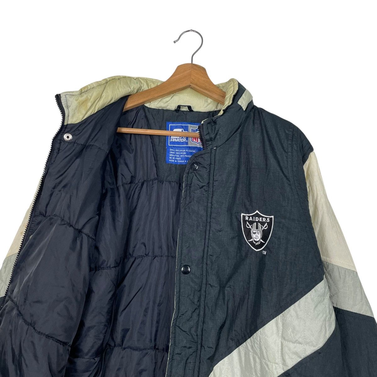 Starter Vintage Starter NFL Las Vegas Raiders Jacket Size US M / EU 48-50 / 2 - 10 Thumbnail