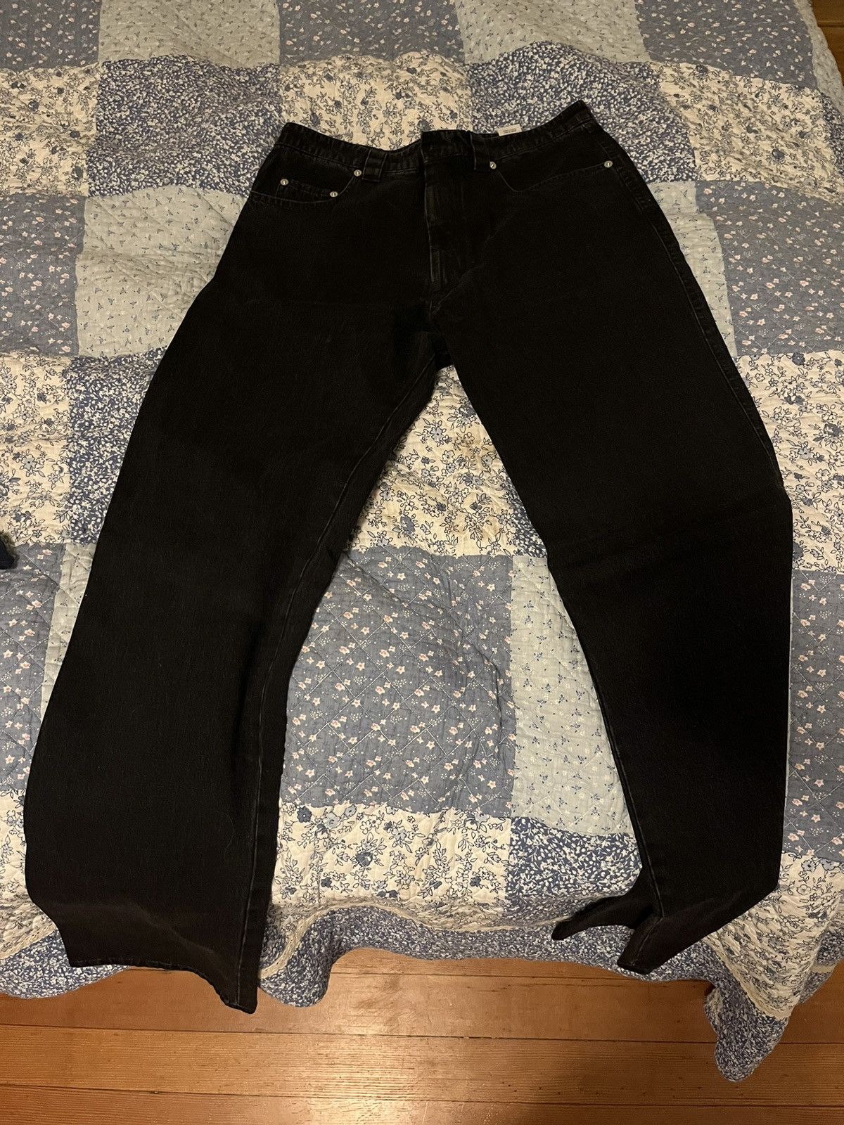 image of Kwaidan Editions High Rise Jeans in Black, Women's (Size 28)