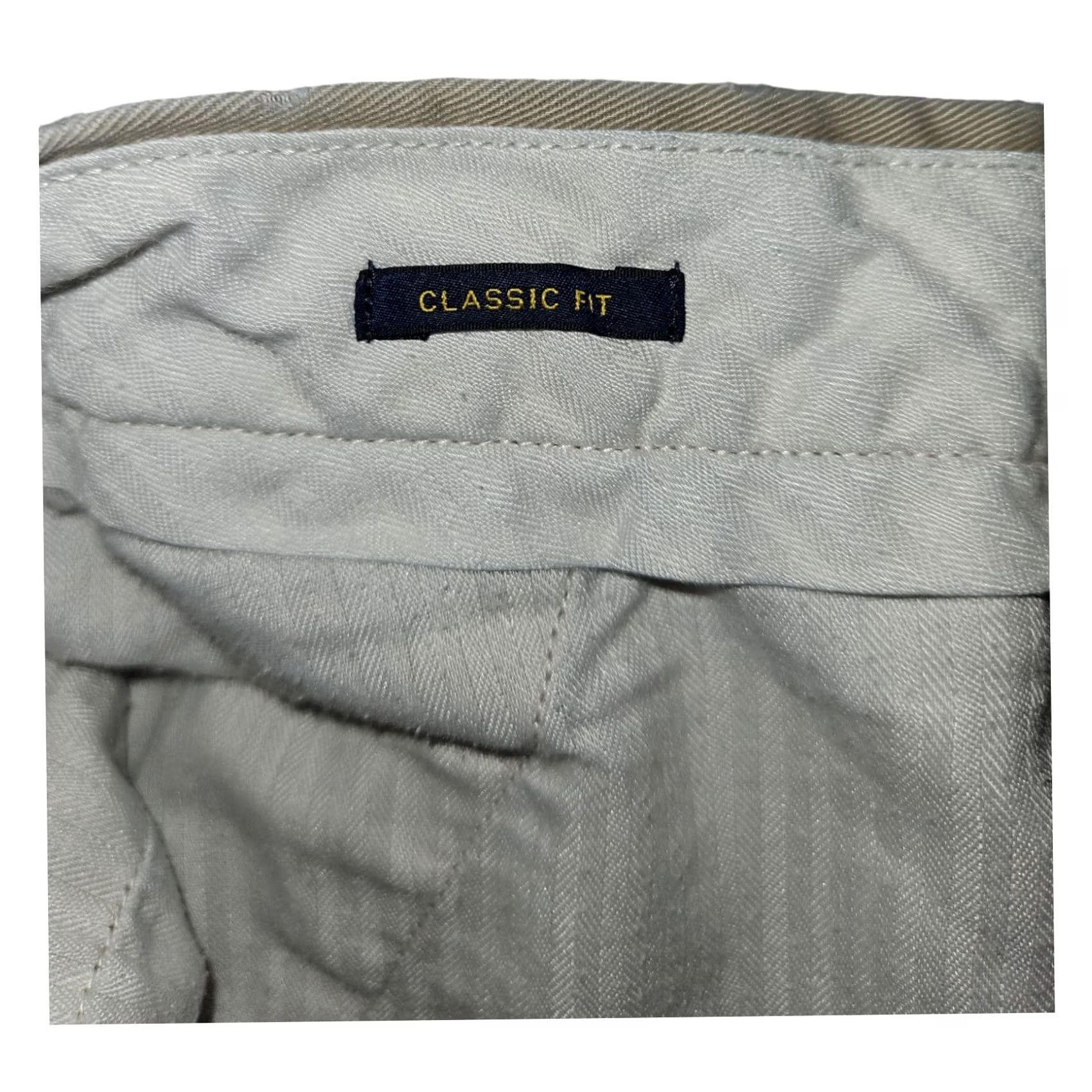 Polo Ralph Lauren Polo Ralph Lauren Chino Pants Men 35x30.5 Khaki Classic Fit Beige Cotton Flat Front Straight 30.5 Inseam Preppy City School Mens Size US S / EU 44-46 / 1 - 4 Thumbnail