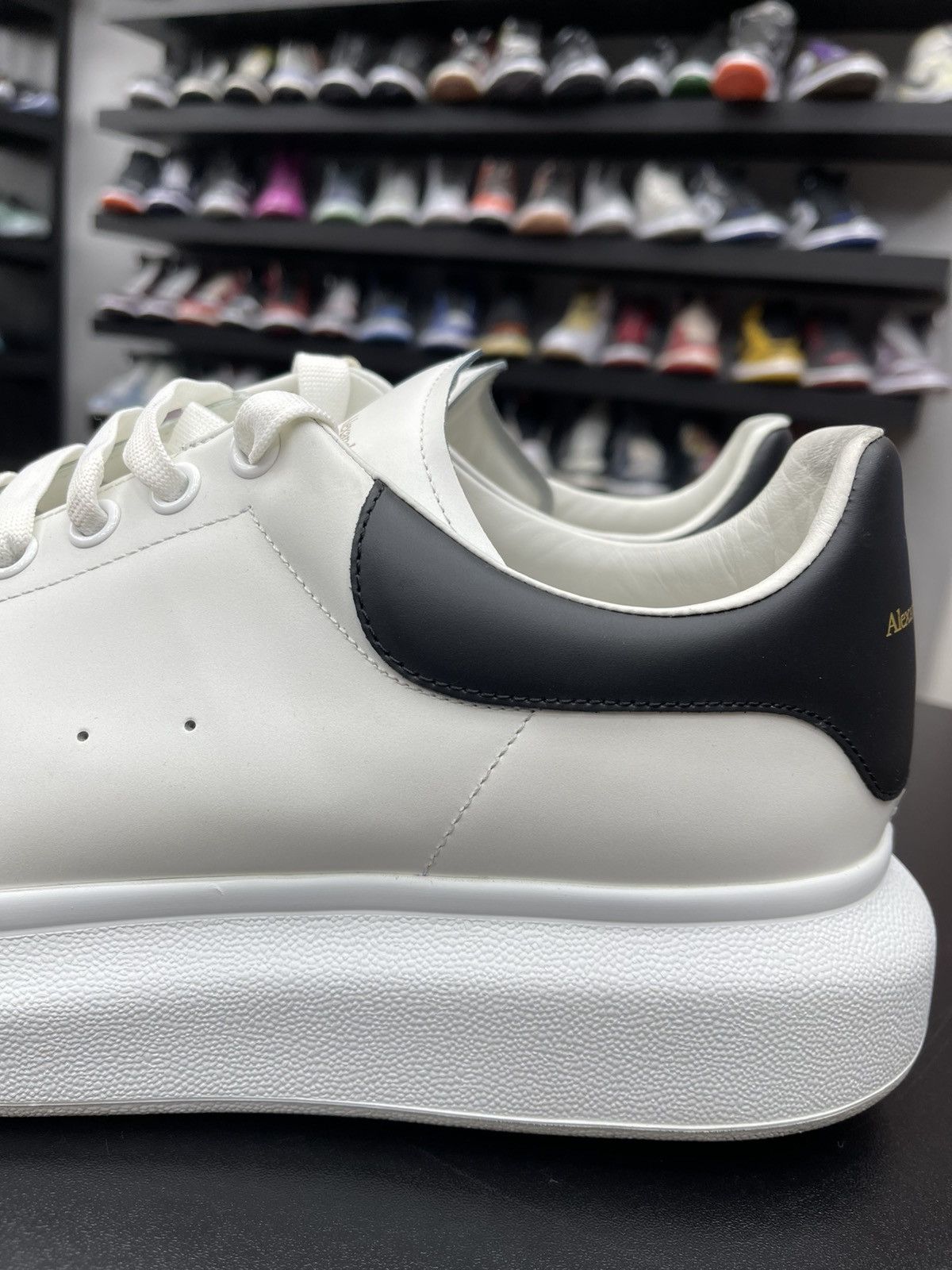 Alexander McQueen Size 13.5US/46.5EU - Alexander McQueen Oversized Black/White Size US 13 / EU 46 - 5 Thumbnail