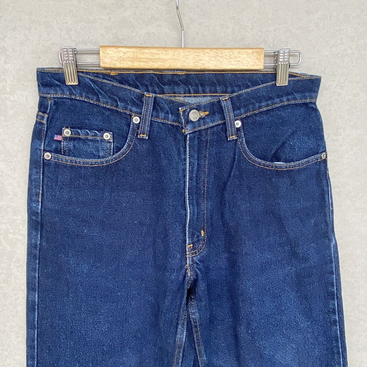 Other Vintage Ralph Lauren Straight Leg Jeans Dark Wash Size 31 Size 31" - 4 Thumbnail
